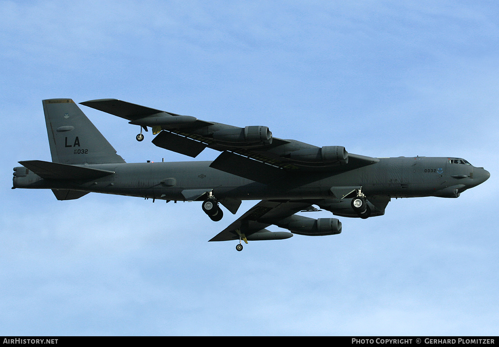Aircraft Photo of 60-0032 | Boeing B-52H Stratofortress | USA - Air Force | AirHistory.net #416930