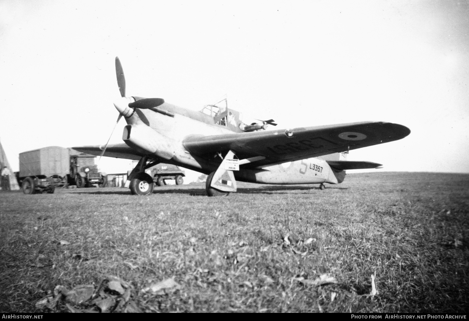 Aircraft Photo of L3357 | Hawker Henley I | UK - Air Force | AirHistory.net #416932