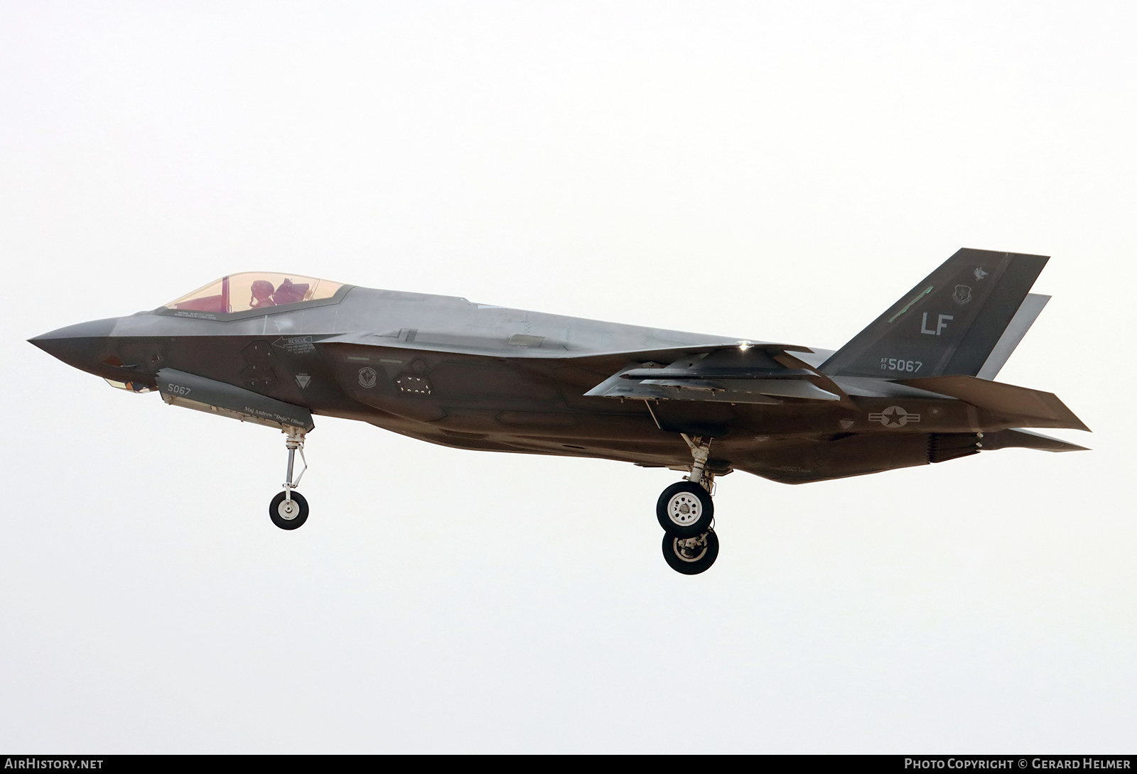 Aircraft Photo of 13-5067 / AF13-5067 | Lockheed Martin F-35A Lightning II | USA - Air Force | AirHistory.net #416953