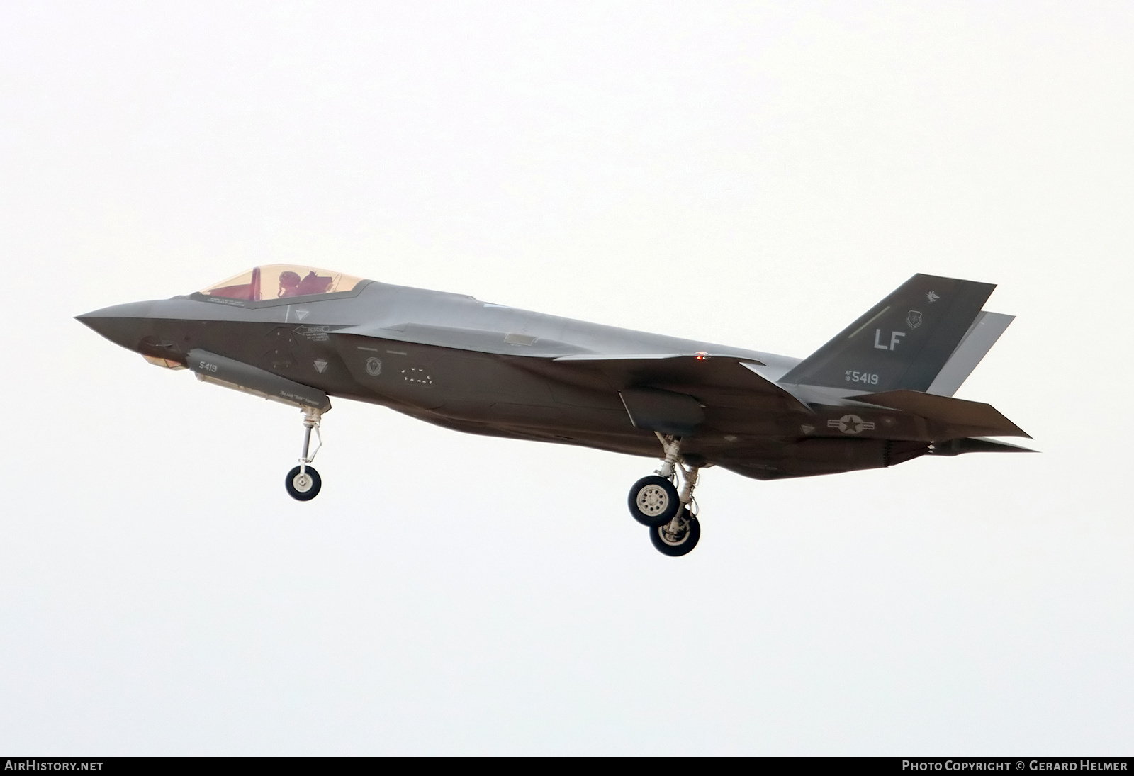 Aircraft Photo of 18-5419 / AF18-5419 | Lockheed Martin F-35A Lightning II | USA - Air Force | AirHistory.net #416958