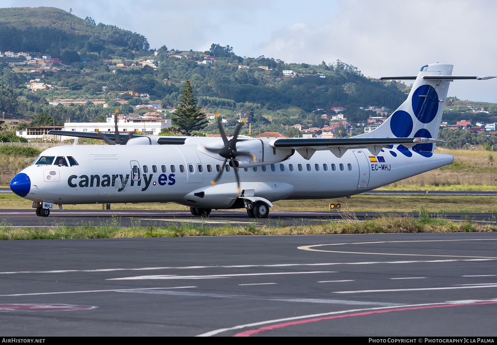 Aircraft Photo of EC-MHJ | ATR ATR-72-500 (ATR-72-212A) | Canaryfly | AirHistory.net #416965