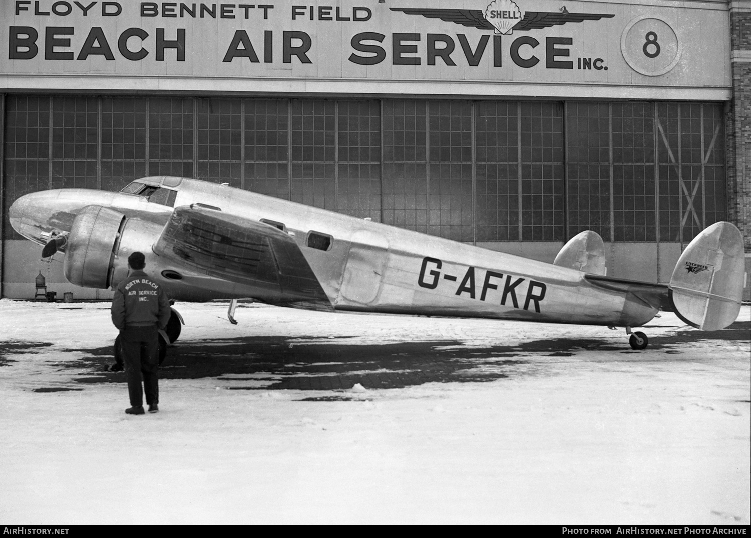 Aircraft Photo of G-AFKR | Lockheed 12-A Electra Junior | AirHistory.net #416976