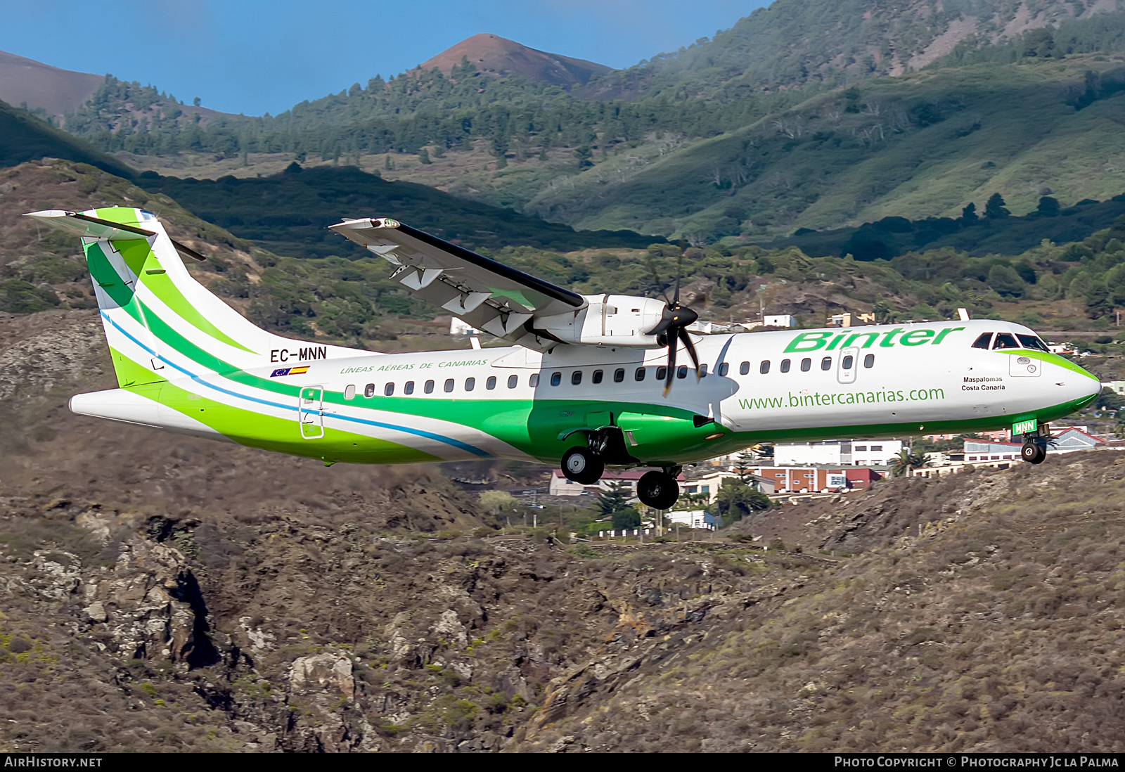 Aircraft Photo of EC-MNN | ATR ATR-72-600 (ATR-72-212A) | Binter Canarias | AirHistory.net #416978