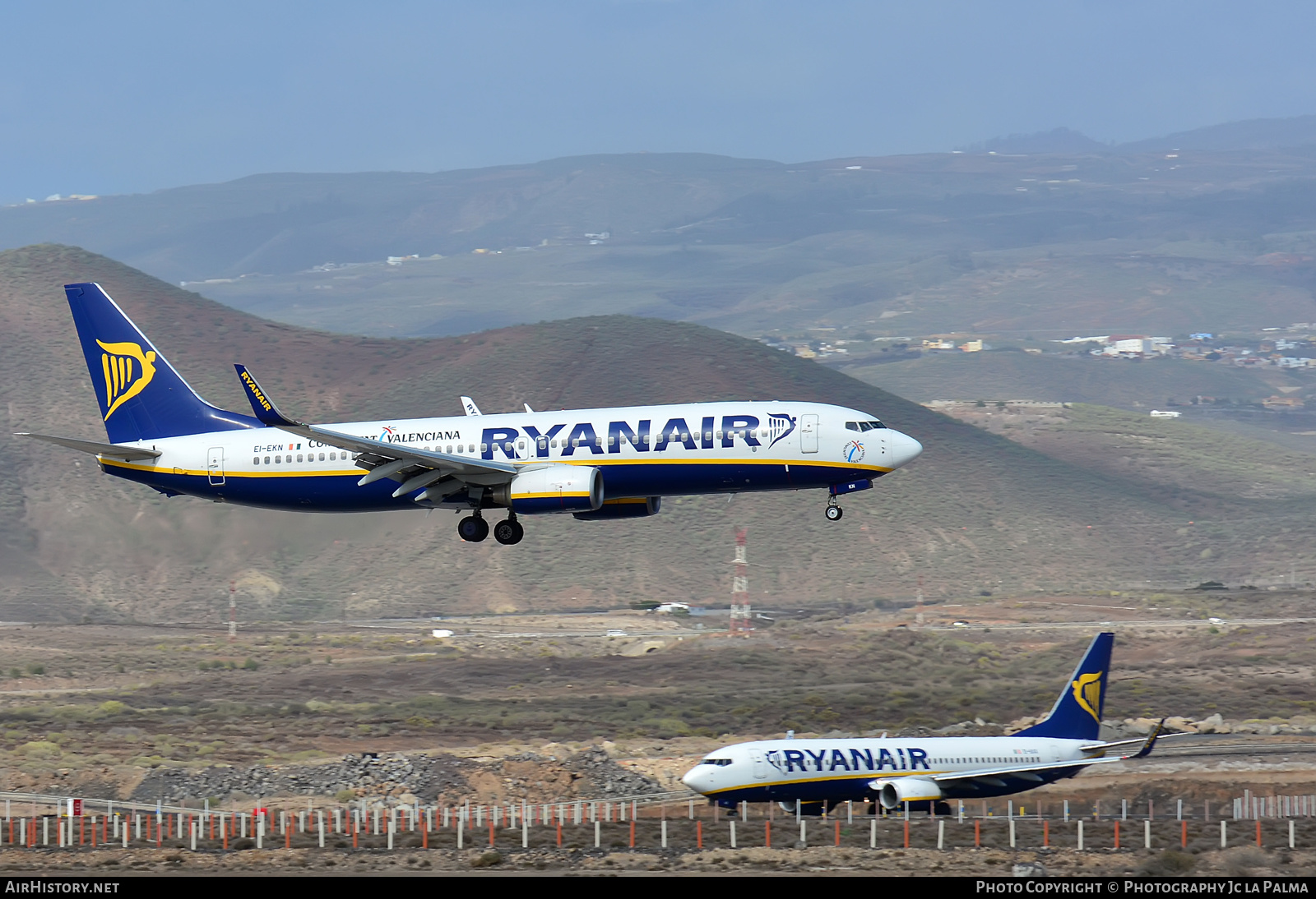 Aircraft Photo of EI-EKN | Boeing 737-8AS | Ryanair | AirHistory.net #416991