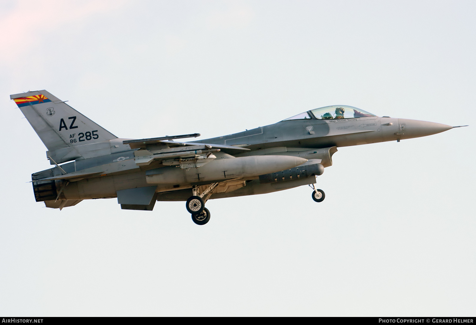 Aircraft Photo of 86-0285 / AF86-285 | General Dynamics F-16C Fighting Falcon | USA - Air Force | AirHistory.net #417003