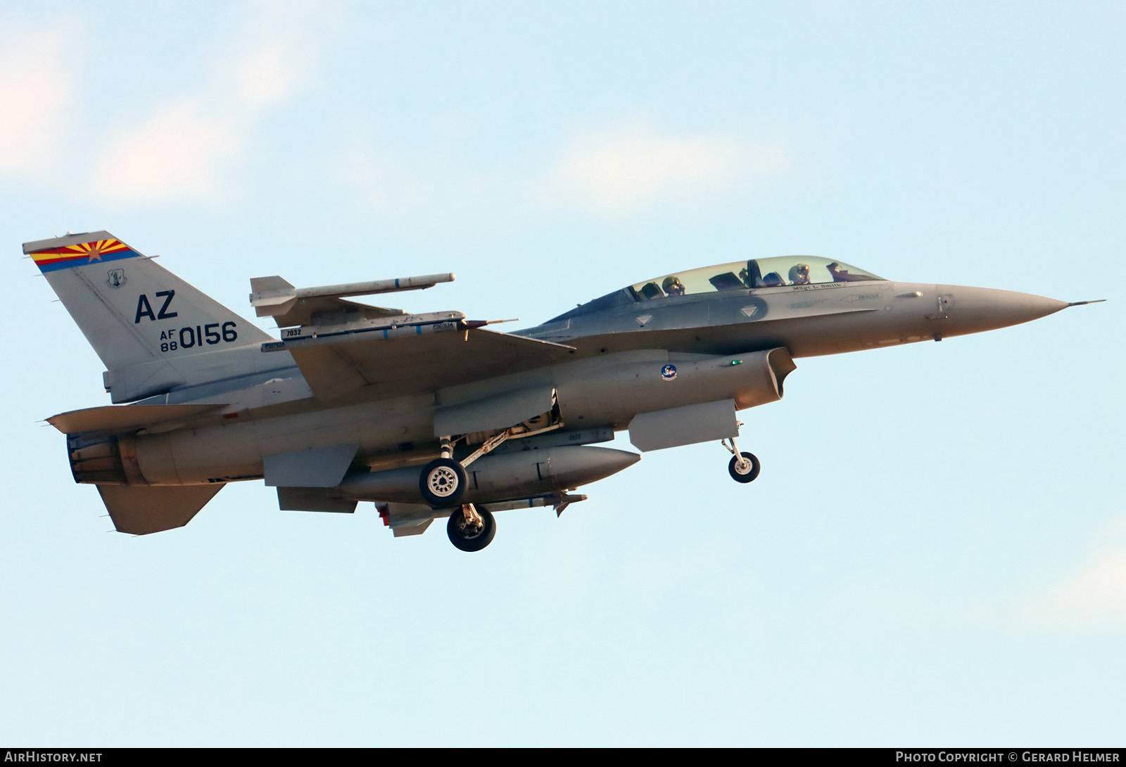 Aircraft Photo of 88-0156 / AF88-0156 | General Dynamics F-16DM Fighting Falcon | USA - Air Force | AirHistory.net #417006