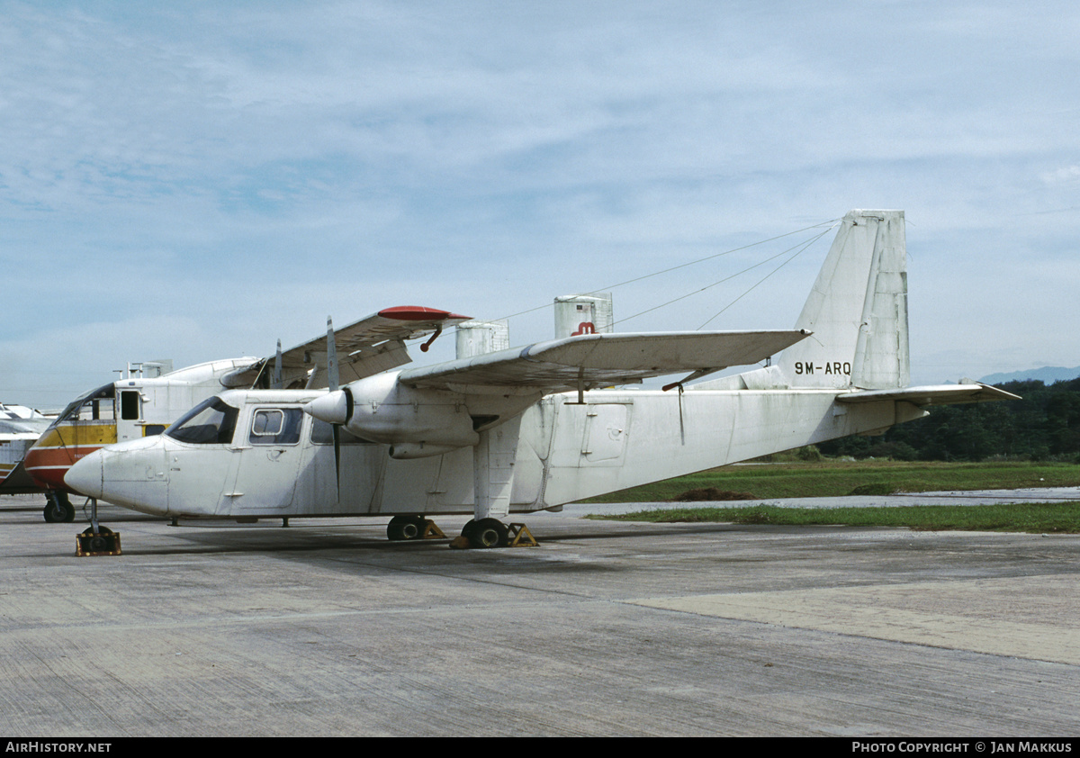 Aircraft Photo of 9M-ARQ | Britten-Norman BN-2A-3 Islander | AirHistory.net #417012