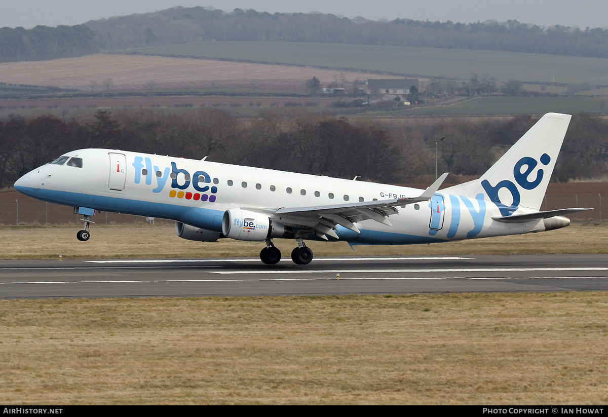 Aircraft Photo of G-FBJF | Embraer 175STD (ERJ-170-200STD) | Flybe | AirHistory.net #417017