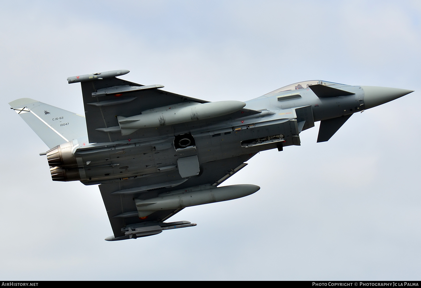 Aircraft Photo of C16-62 | Eurofighter EF-2000 Typhoon S | Spain - Air Force | AirHistory.net #417028