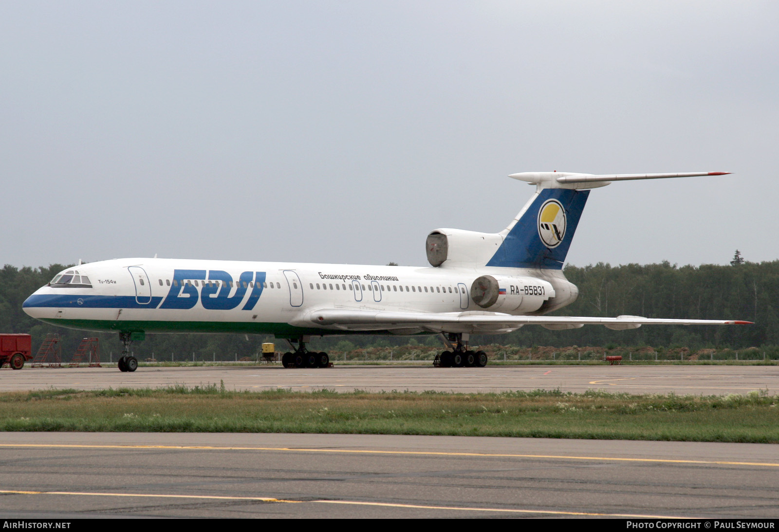 Aircraft Photo of RA-85831 | Tupolev Tu-154M | BAL Bashkirian Airlines | AirHistory.net #417043