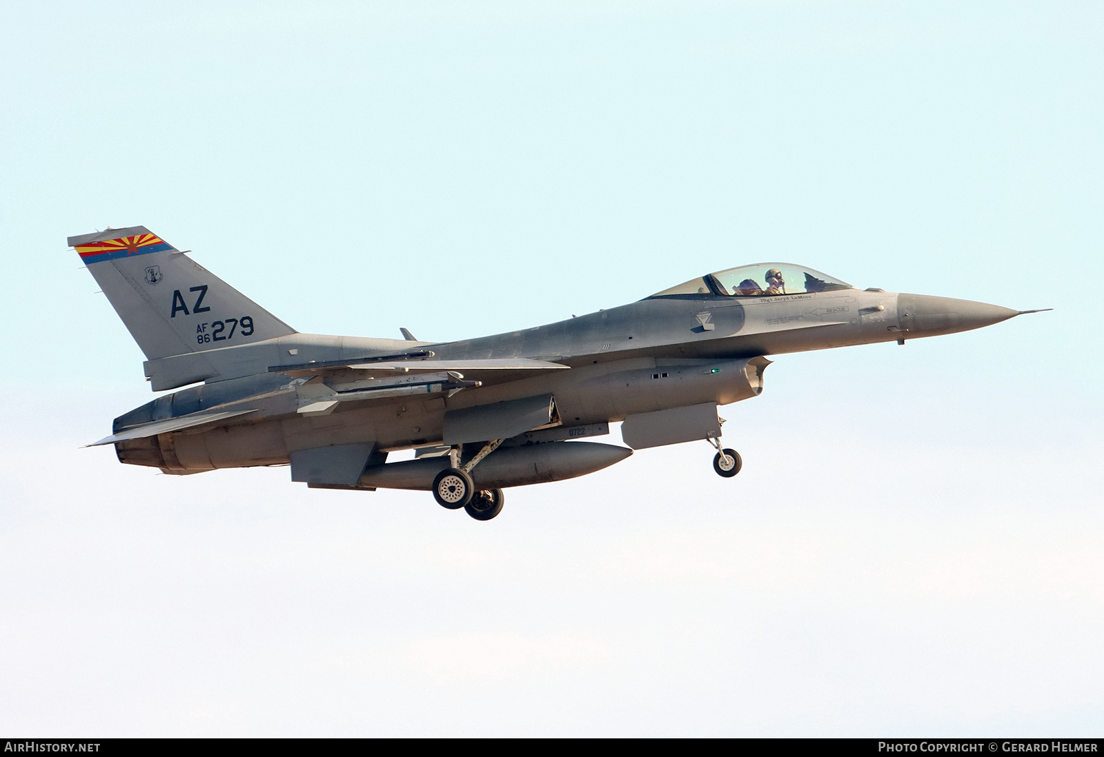 Aircraft Photo of 86-0279 / AF86-279 | General Dynamics F-16C Fighting Falcon | USA - Air Force | AirHistory.net #417068
