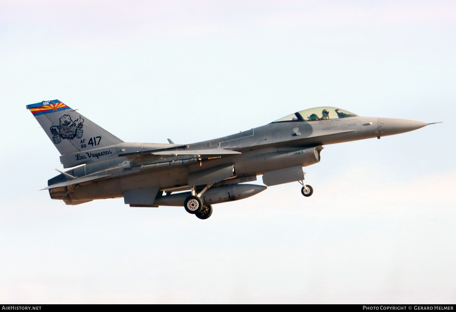 Aircraft Photo of 88-0417 / AF88-417 | General Dynamics F-16CM Fighting Falcon | USA - Air Force | AirHistory.net #417083