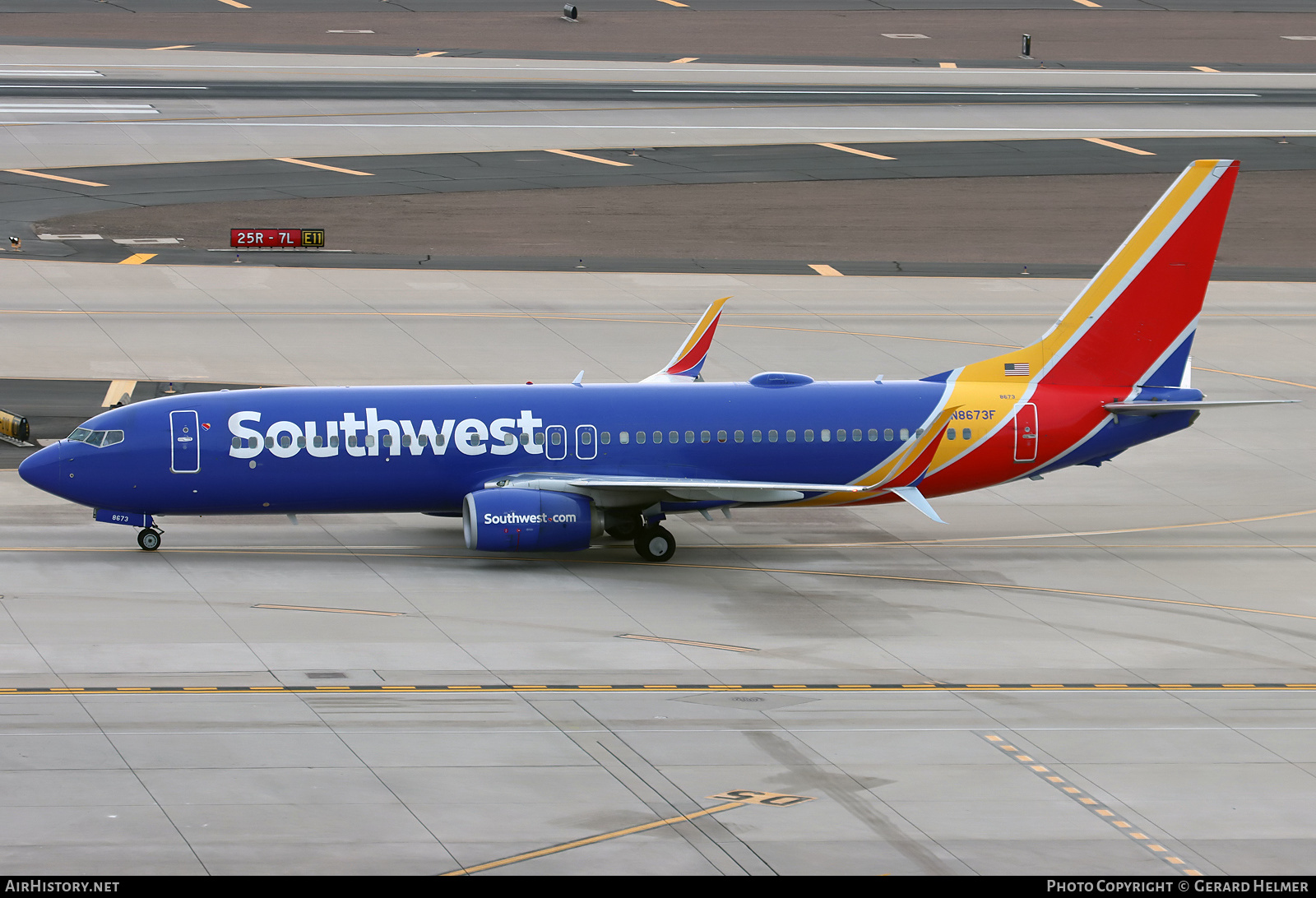 Aircraft Photo of N8673F | Boeing 737-8H4 | Southwest Airlines | AirHistory.net #417085