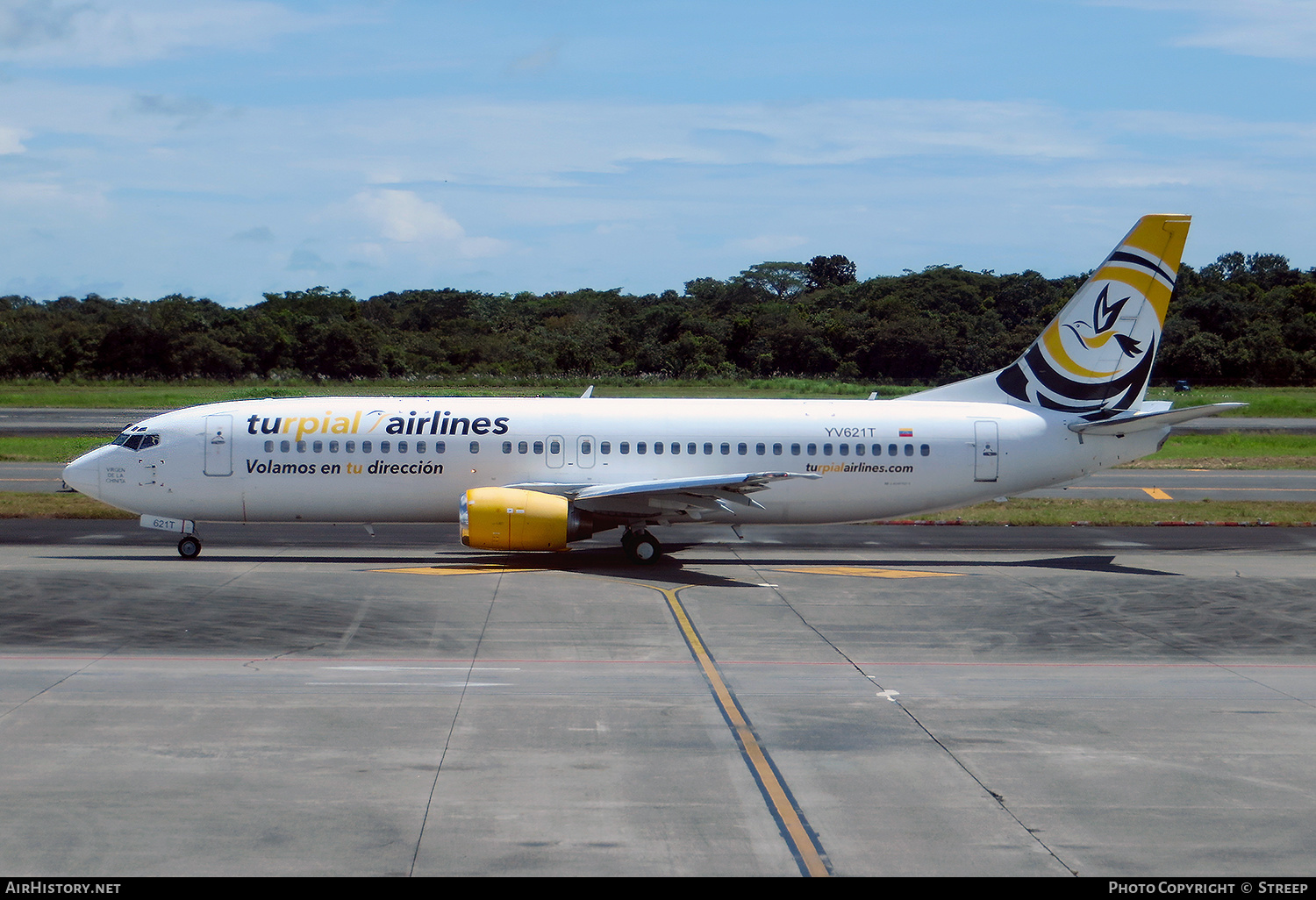 Aircraft Photo of YV621T | Boeing 737-4H6 | Turpial Airlines | AirHistory.net #417095