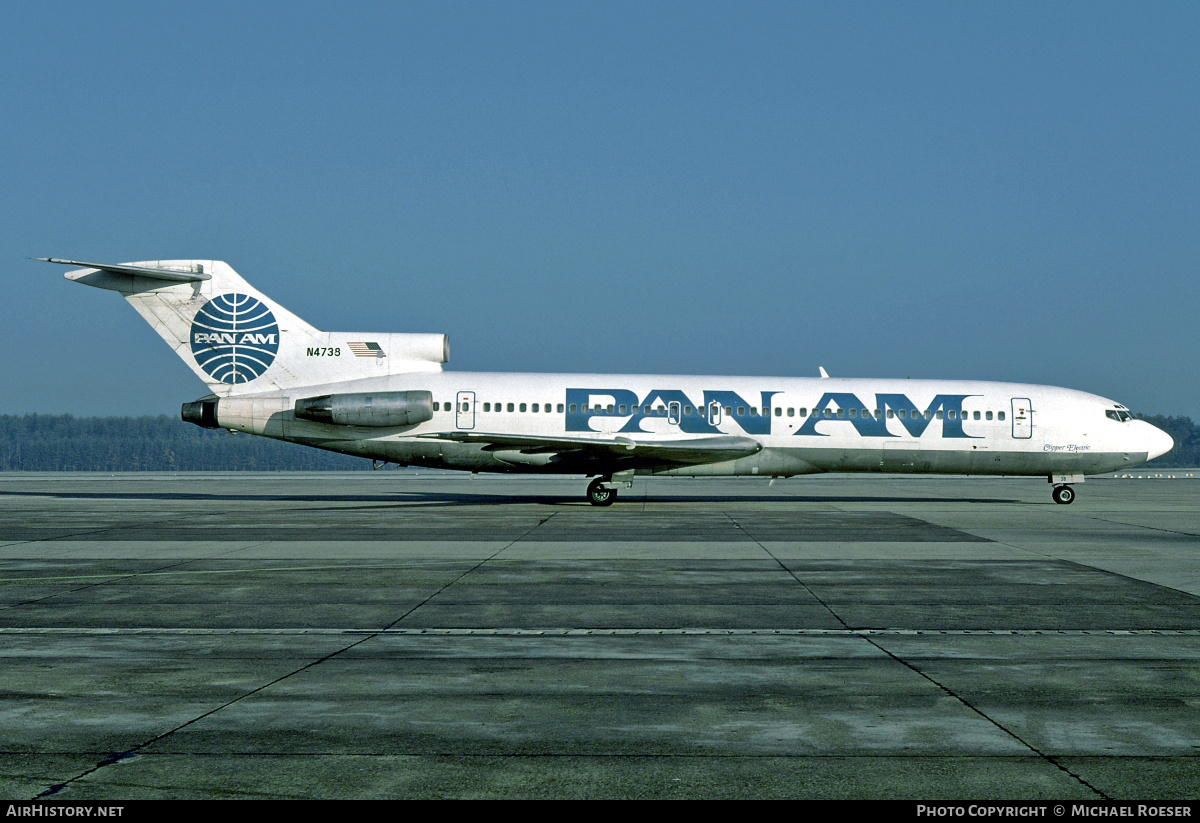 Aircraft Photo of N4738 | Boeing 727-235 | Pan American World Airways - Pan Am | AirHistory.net #417112