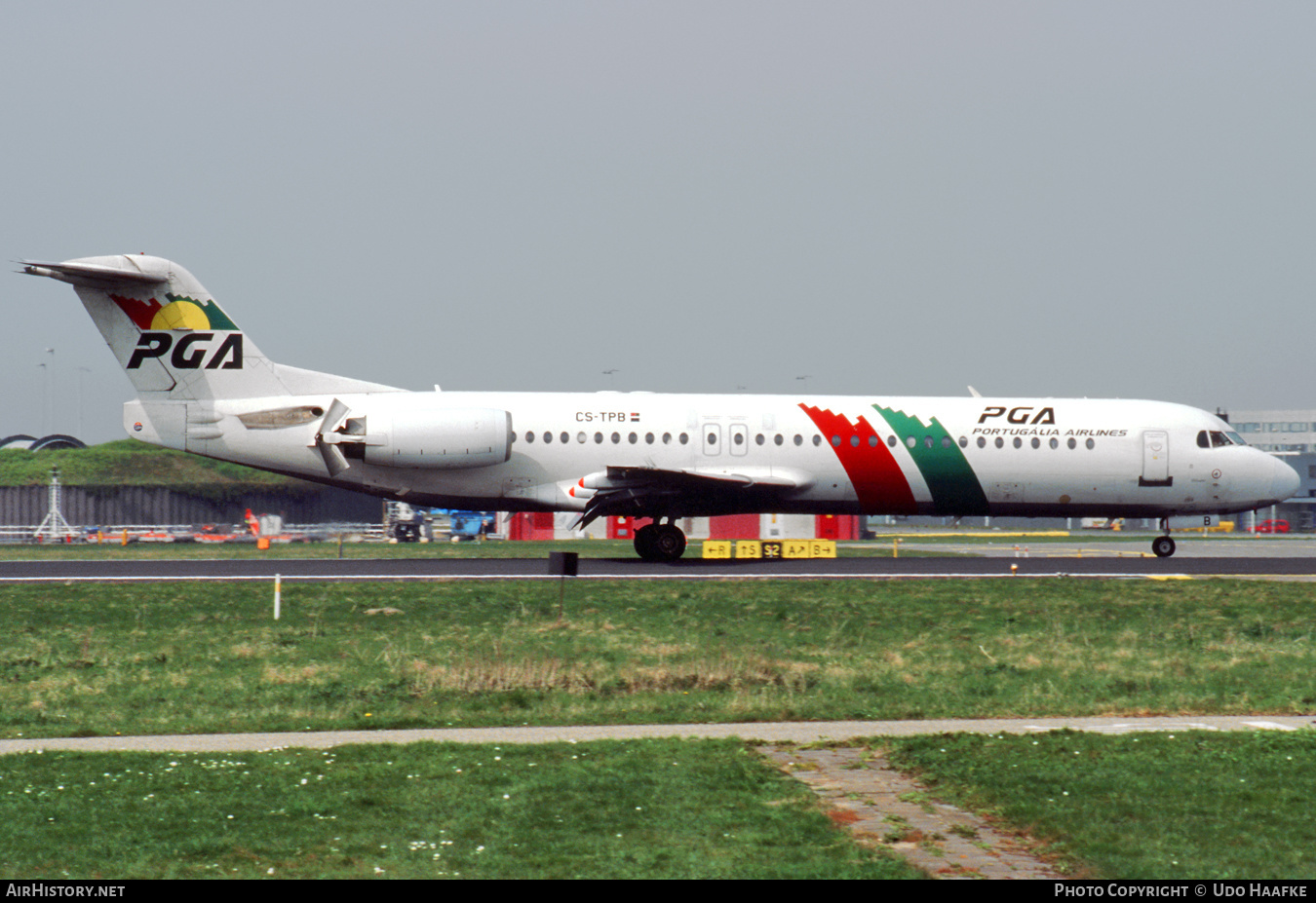 Aircraft Photo of CS-TPB | Fokker 100 (F28-0100) | Portugália Airlines - PGA | AirHistory.net #417113