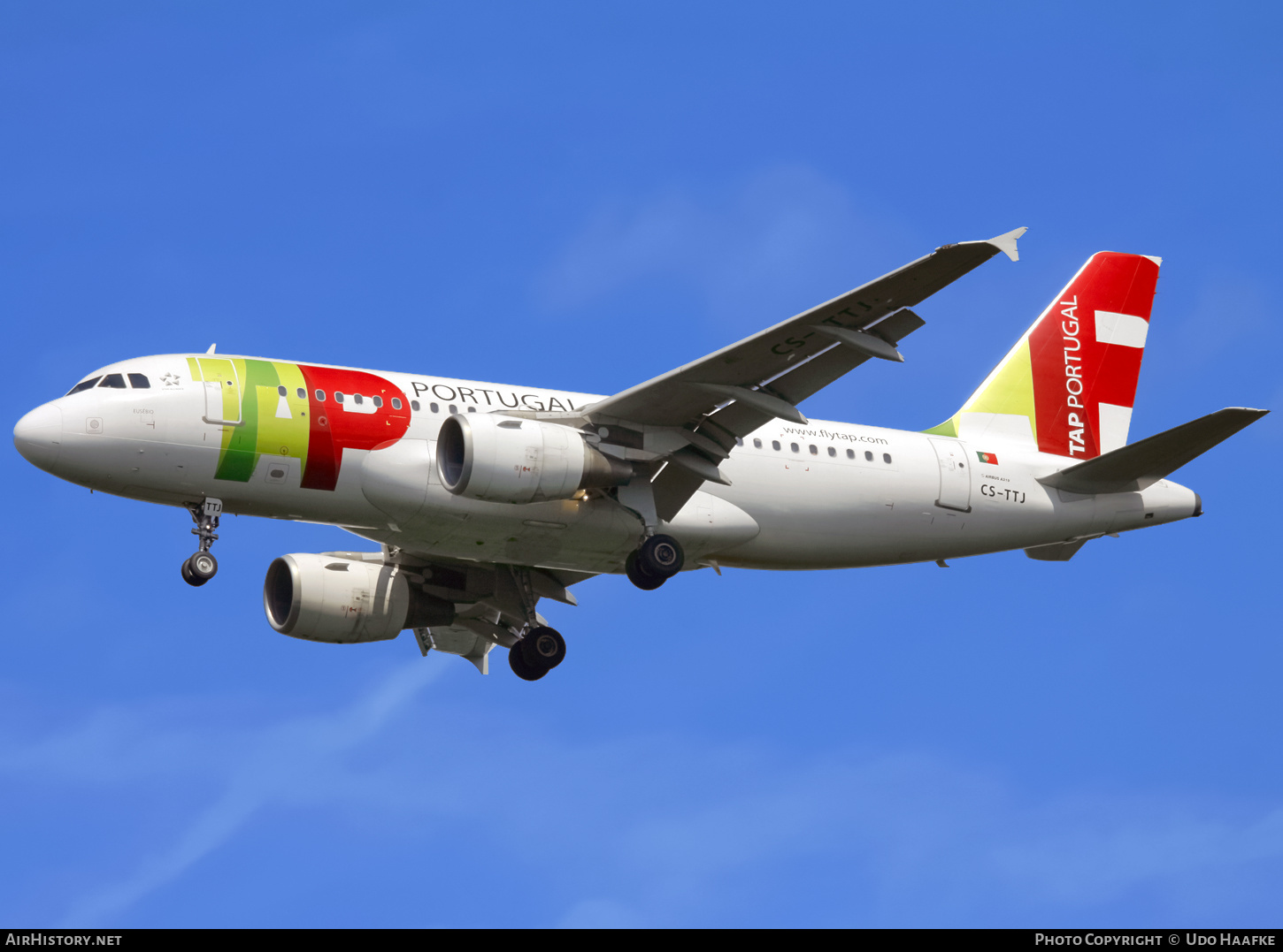 Aircraft Photo of CS-TTJ | Airbus A319-111 | TAP Portugal | AirHistory.net #417119