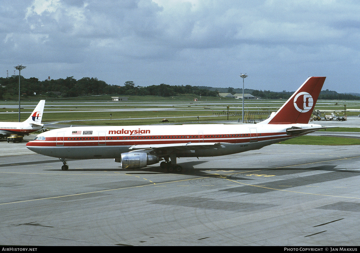 Aircraft Photo of 9M-MHA | Airbus A300B4-203 | Malaysian Airline System - MAS | AirHistory.net #417129