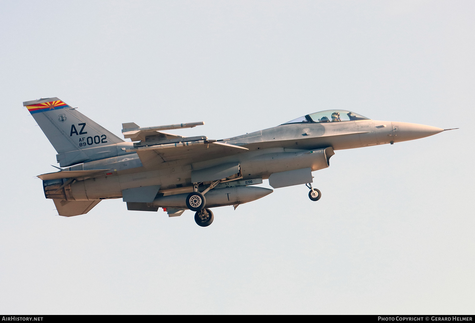 Aircraft Photo of 89-2002 / AF89-002 | General Dynamics F-16CM Fighting Falcon | USA - Air Force | AirHistory.net #417131