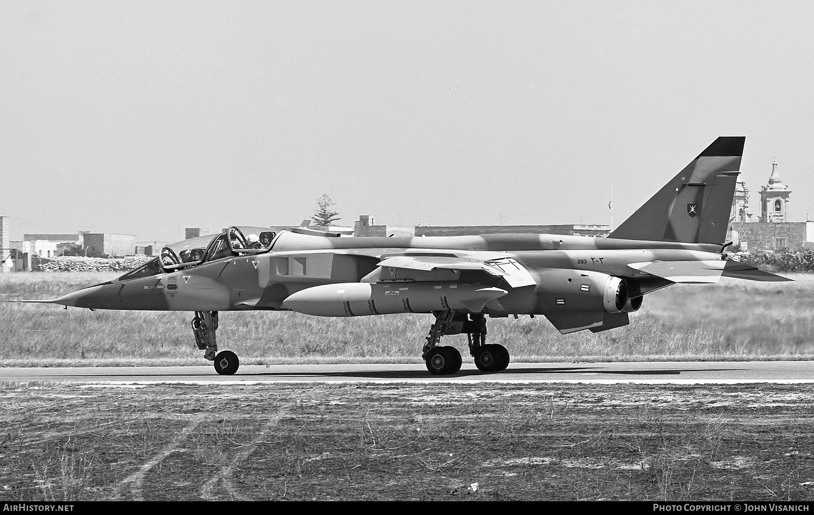 Aircraft Photo of 203 | Sepecat Jaguar OB | Oman - Air Force | AirHistory.net #417174