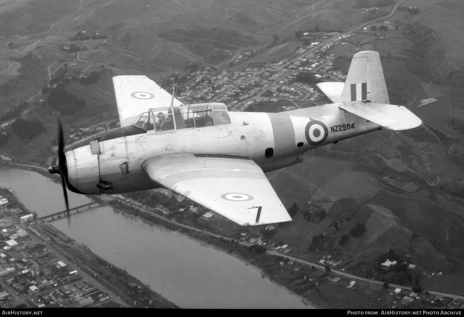 Aircraft Photo of NZ2504 | Grumman TBF-1C Avenger | New Zealand - Air Force | AirHistory.net #417201