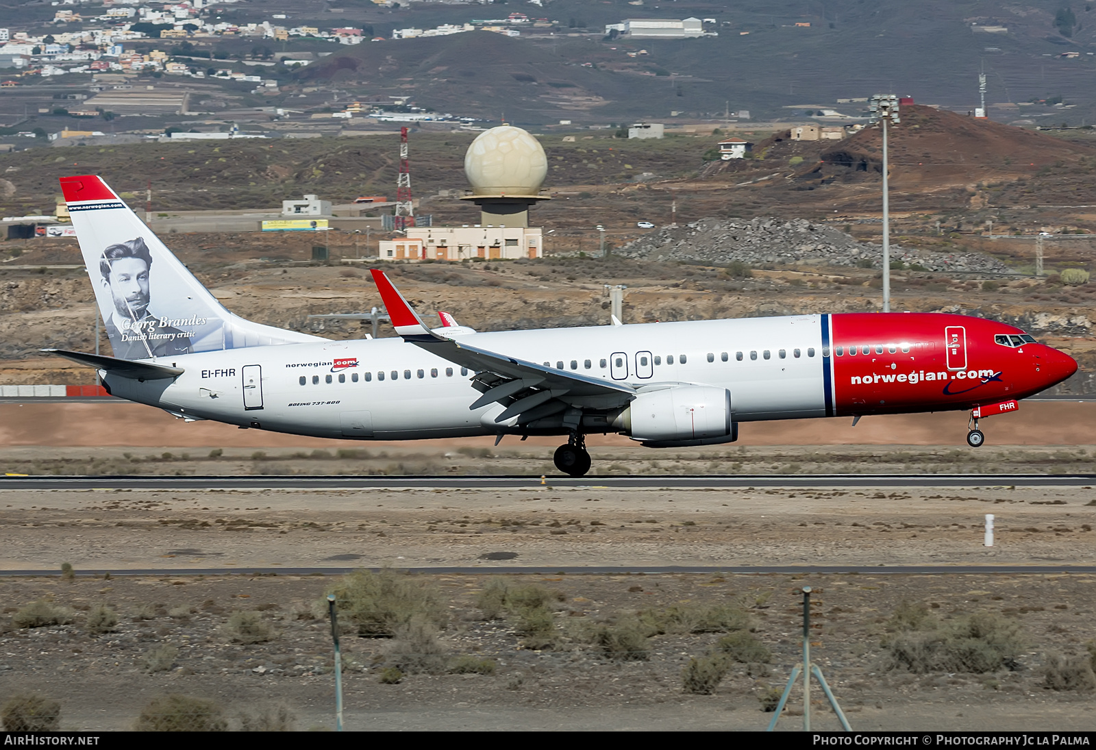 Aircraft Photo of EI-FHR | Boeing 737-8JP | Norwegian | AirHistory.net #417219