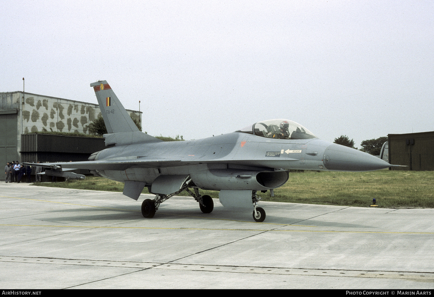 Aircraft Photo of FA-42 | General Dynamics F-16A Fighting Falcon | Belgium - Air Force | AirHistory.net #417234