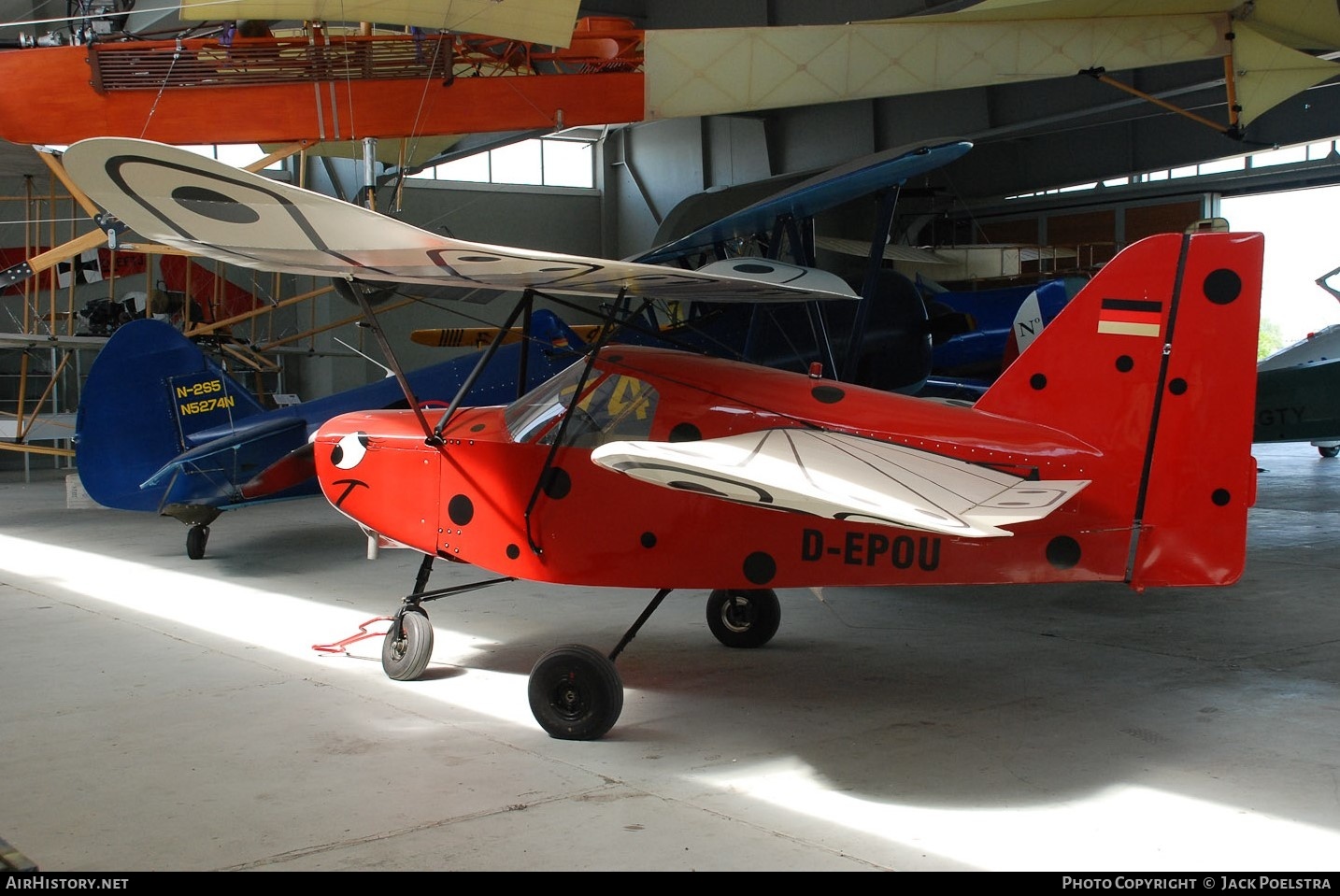 Aircraft Photo of D-EPOU | Mignet HM-19C Pou-du-Ciel | AirHistory.net #417237