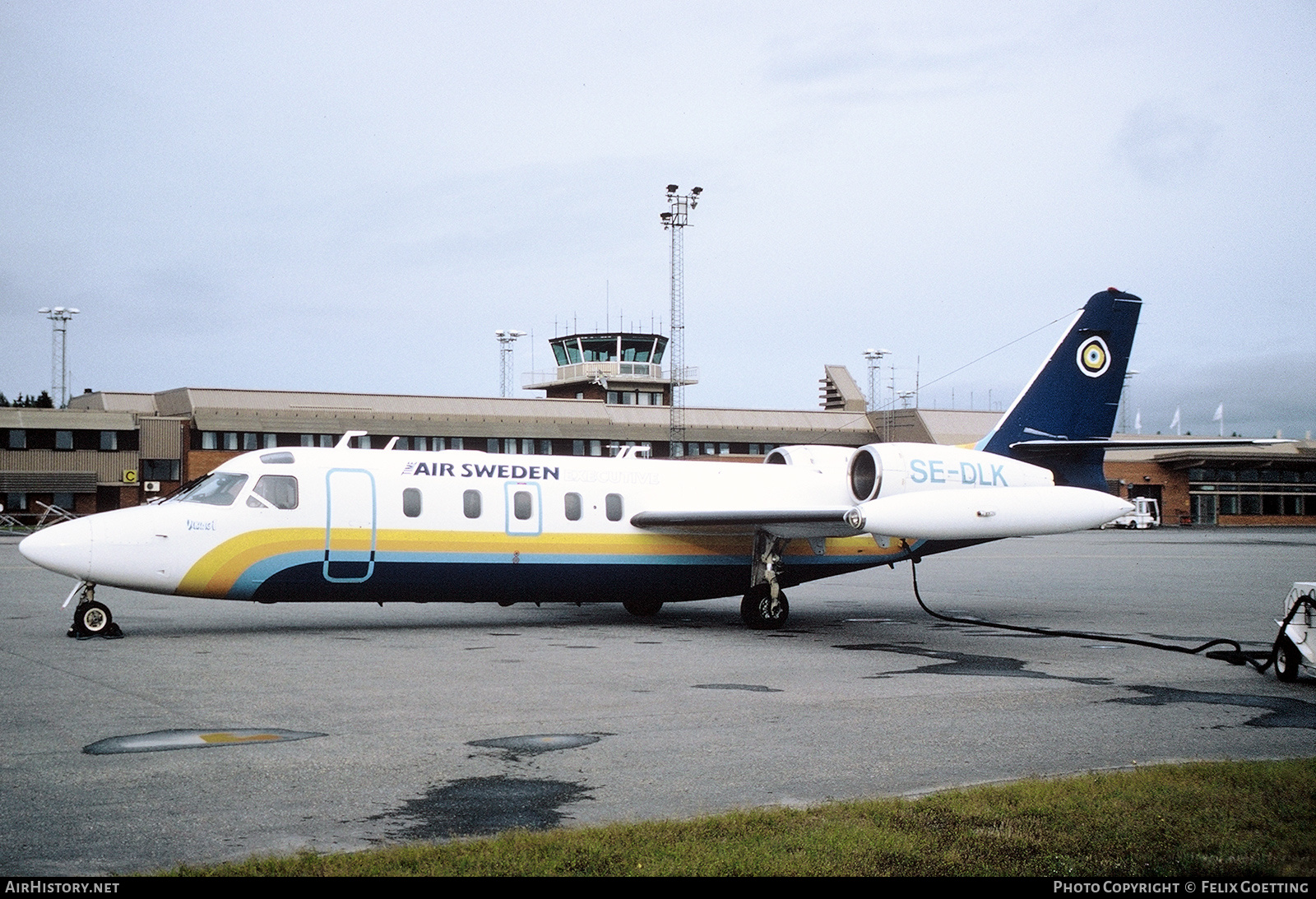 Aircraft Photo of SE-DLK | Israel Aircraft Industries IAI-1124 Westwind 1 | Time Air Sweden | AirHistory.net #417238