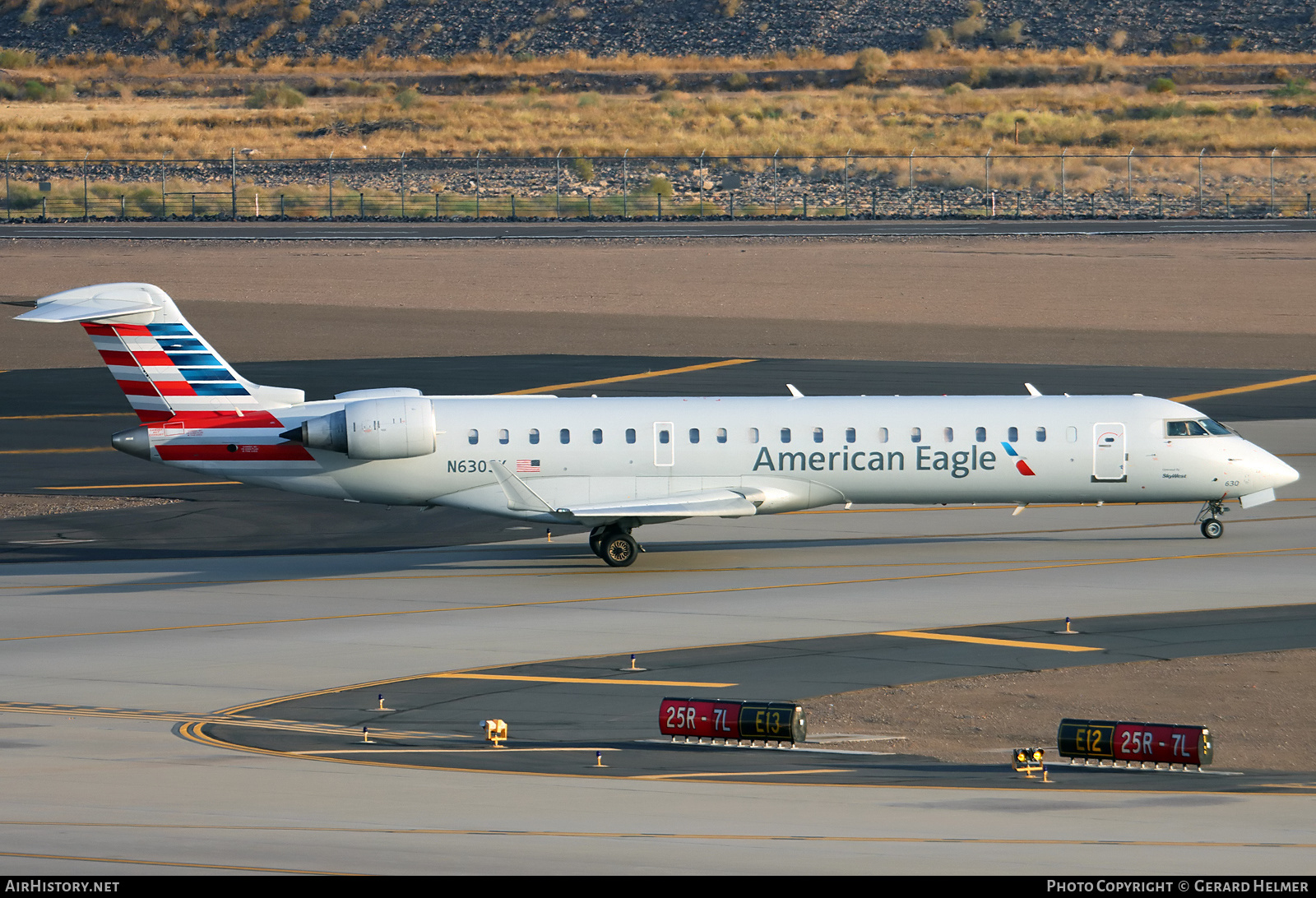 Aircraft Photo of N630SK | Bombardier CRJ-701ER (CL-600-2C10) | American Eagle | AirHistory.net #417239