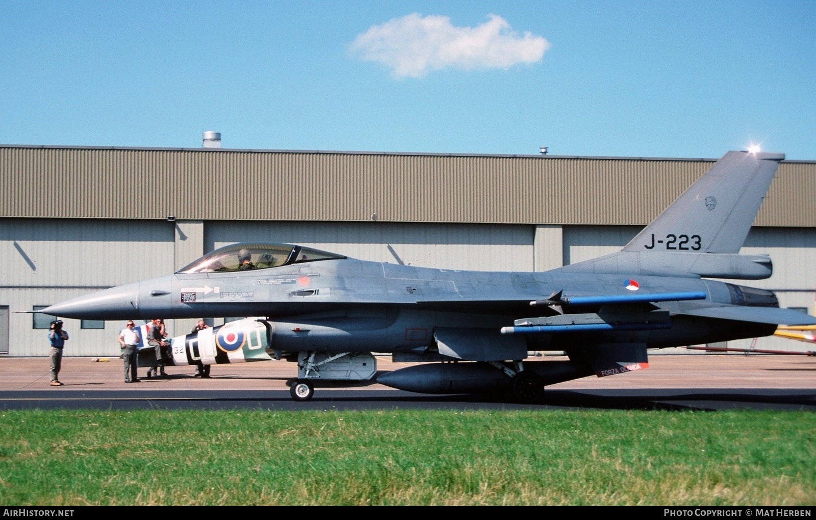 Aircraft Photo of J-223 | General Dynamics F-16A Fighting Falcon | Netherlands - Air Force | AirHistory.net #417242