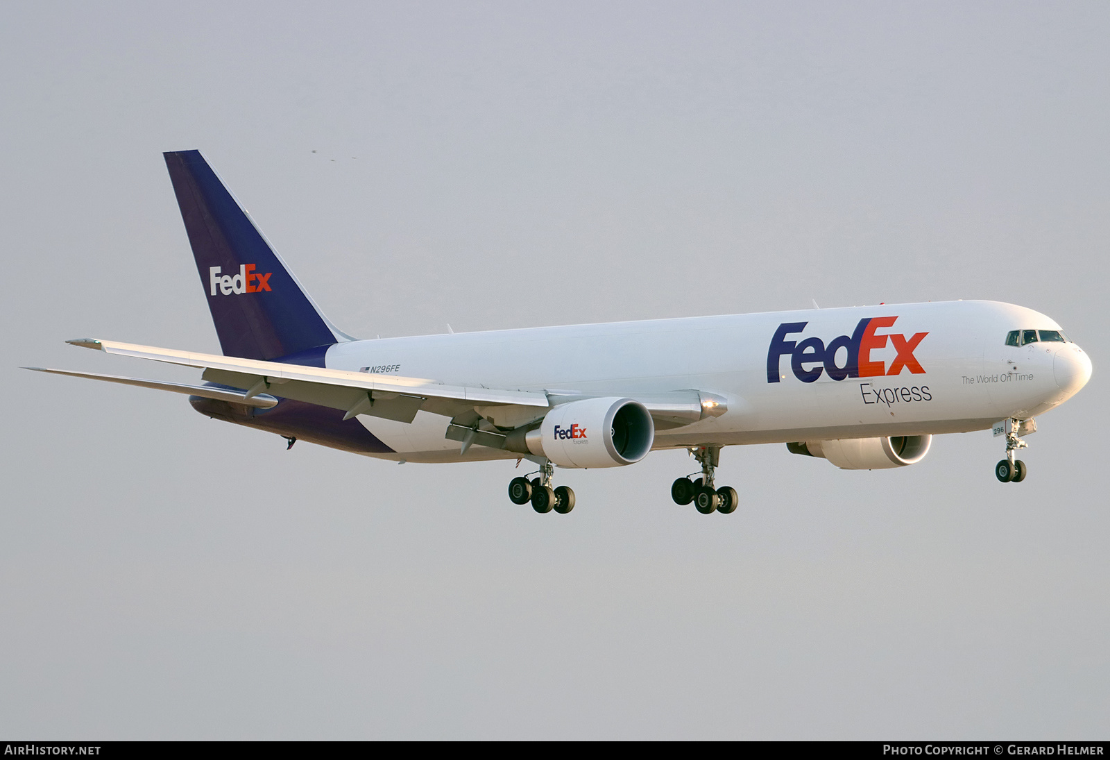 Aircraft Photo of N296FE | Boeing 767-300F | FedEx Express - Federal Express | AirHistory.net #417246