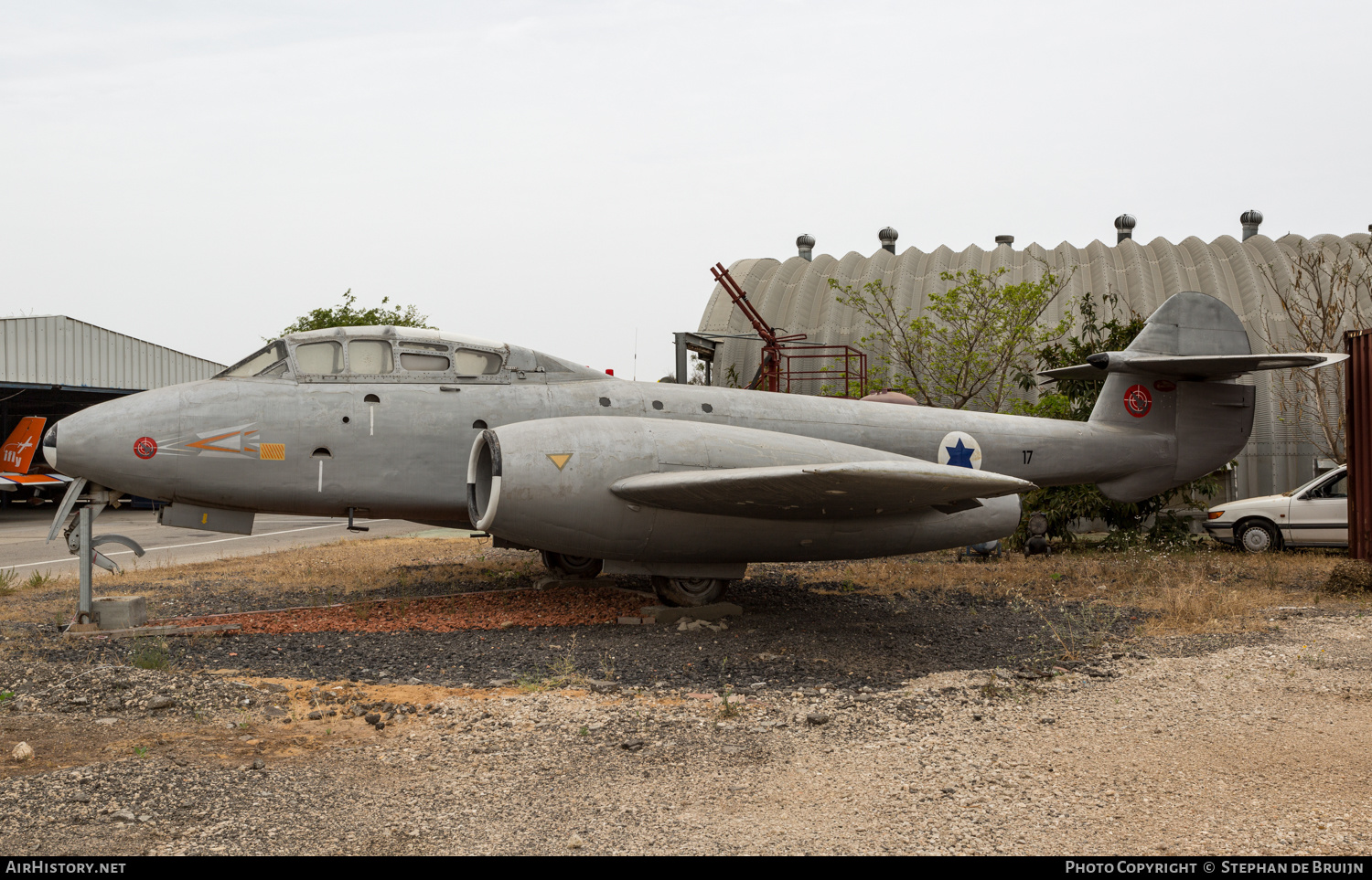 Aircraft Photo of 17 | Gloster Meteor T7 | Israel - Air Force | AirHistory.net #417247