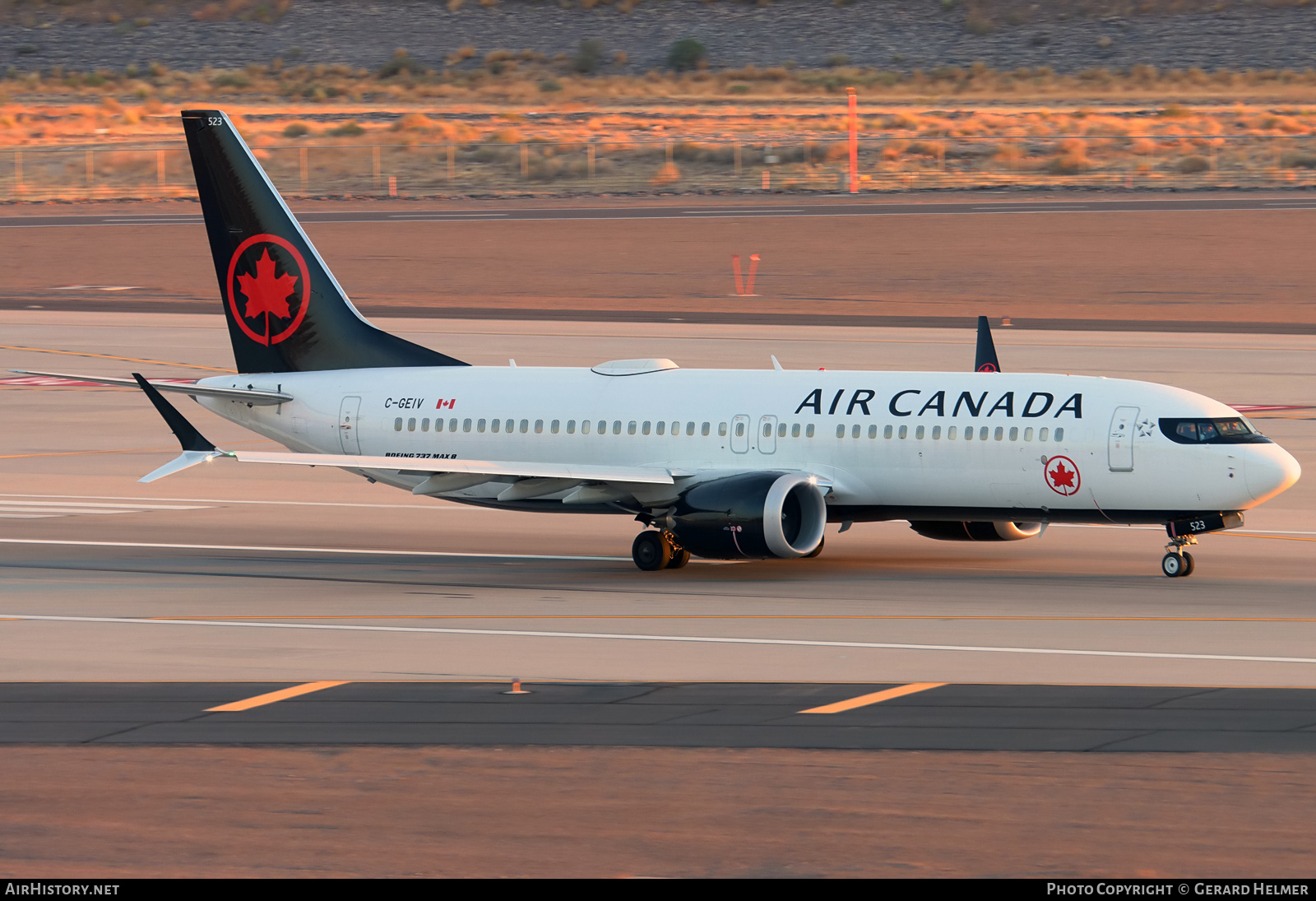 Aircraft Photo of C-GEIV | Boeing 737-8 Max 8 | Air Canada | AirHistory.net #417272