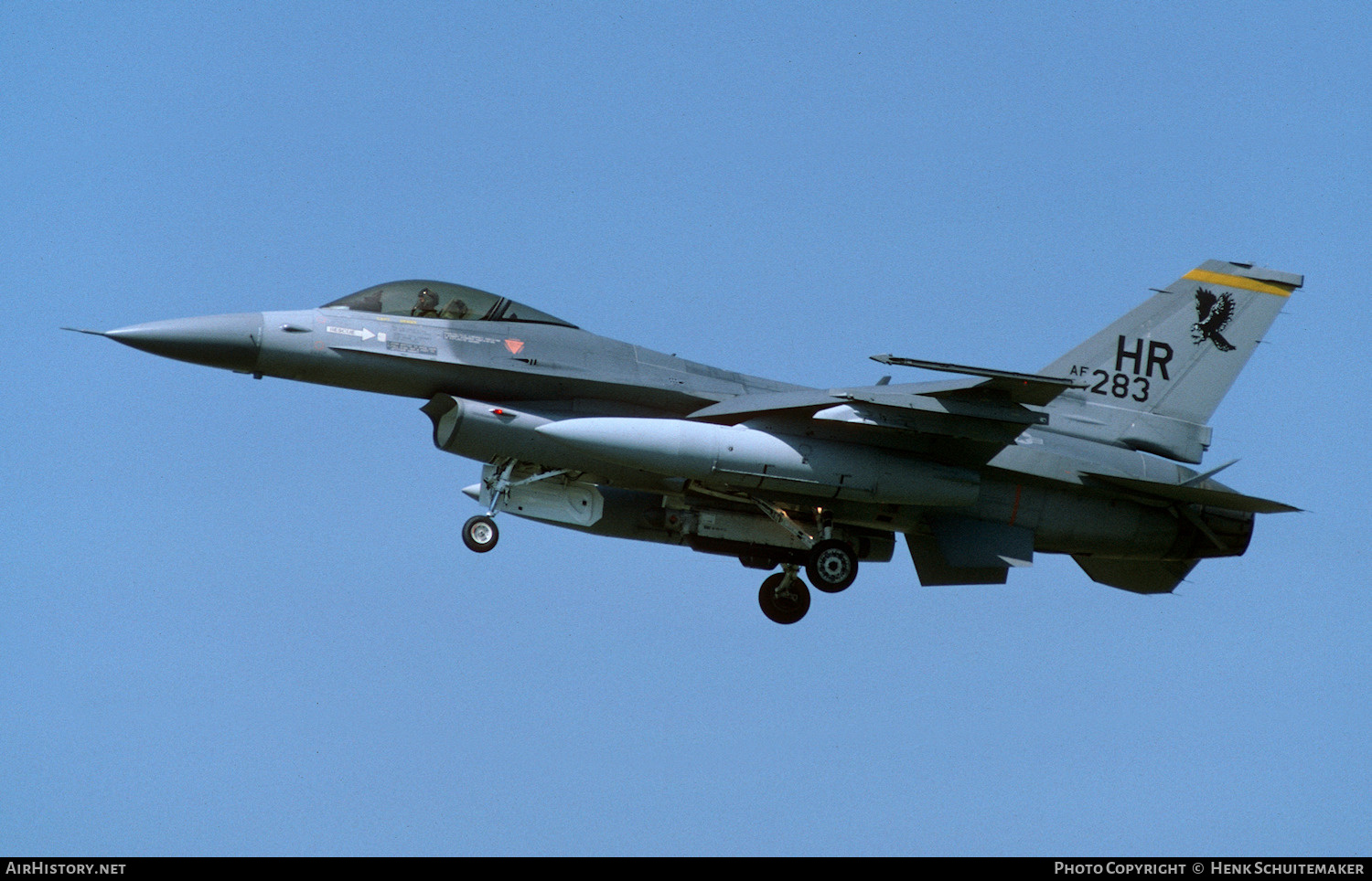 Aircraft Photo of 84-1283 / AF84-283 | Lockheed Martin F-16C Fighting Falcon | USA - Air Force | AirHistory.net #417282
