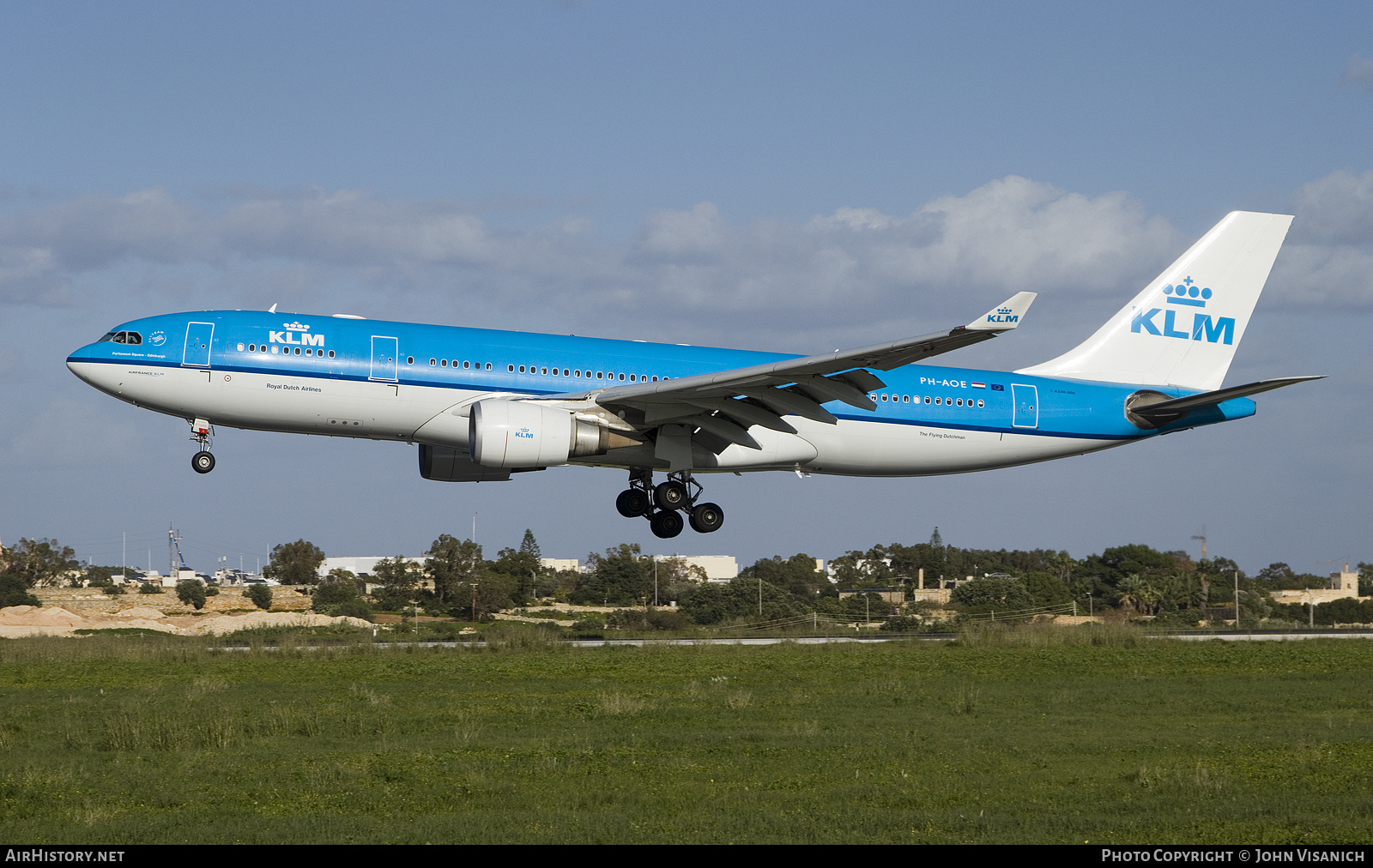 Aircraft Photo of PH-AOE | Airbus A330-203 | KLM - Royal Dutch Airlines | AirHistory.net #417300