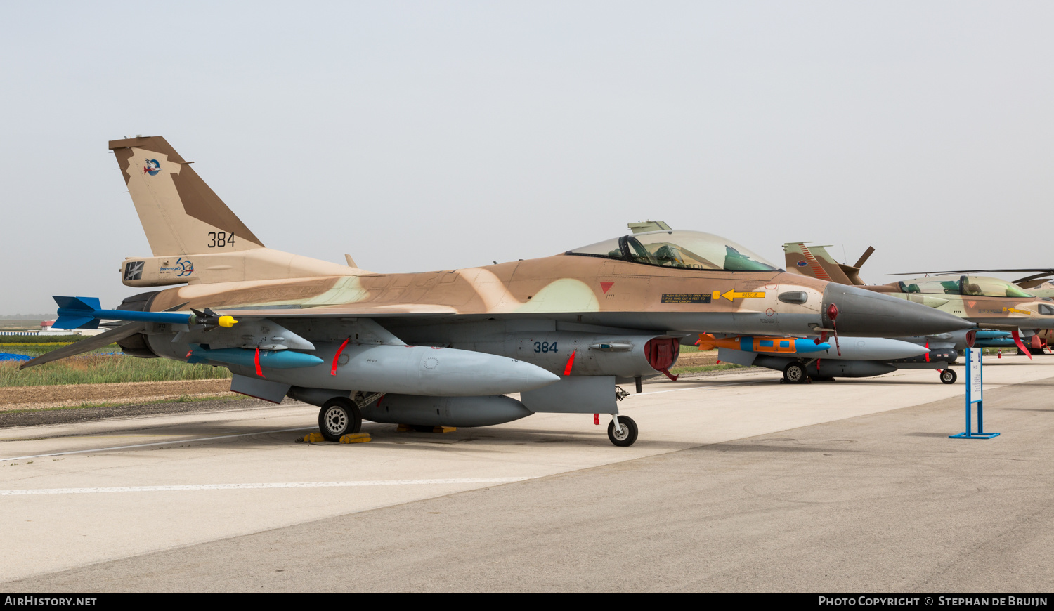 Aircraft Photo of 384 | General Dynamics F-16C Barak | Israel - Air Force | AirHistory.net #417305