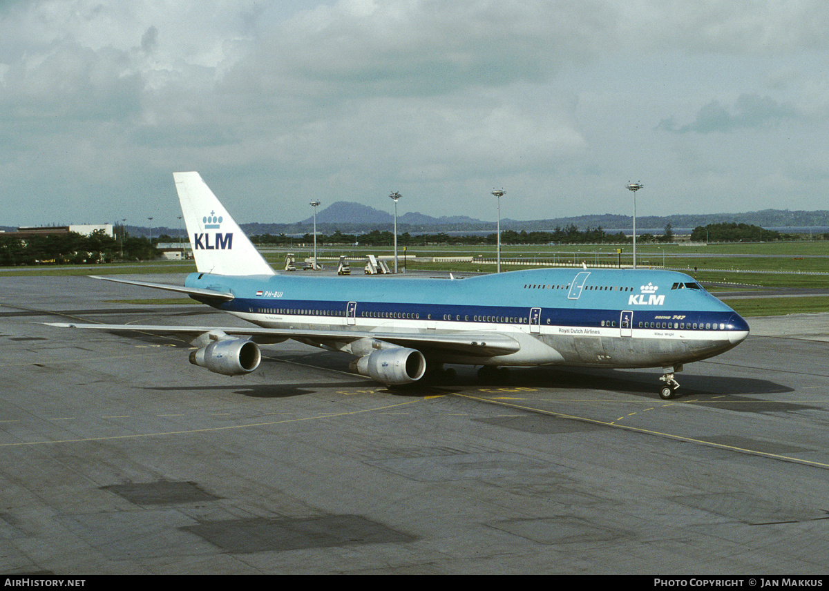Aircraft Photo of PH-BUI | Boeing 747-206B(SUD) | KLM - Royal Dutch Airlines | AirHistory.net #417321