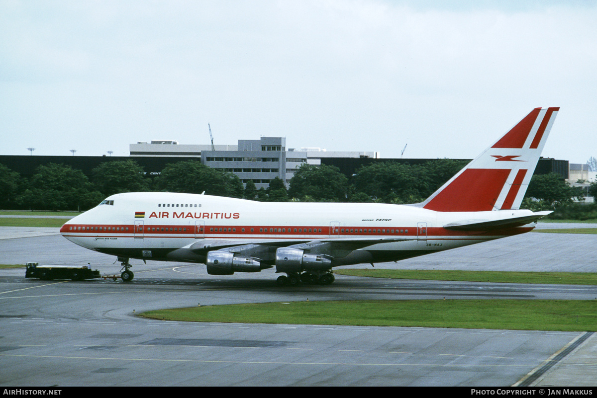Aircraft Photo of 3B-NAJ | Boeing 747SP-44 | Air Mauritius | AirHistory.net #417333