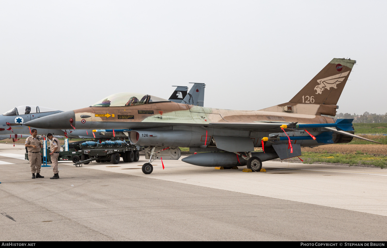 Aircraft Photo of 126 | General Dynamics F-16A Netz | Israel - Air Force | AirHistory.net #417351