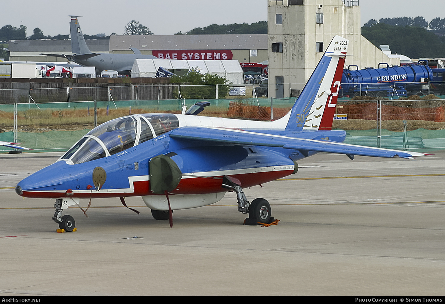 Aircraft Photo of E75 | Dassault-Dornier Alpha Jet E | France - Air Force | AirHistory.net #417364