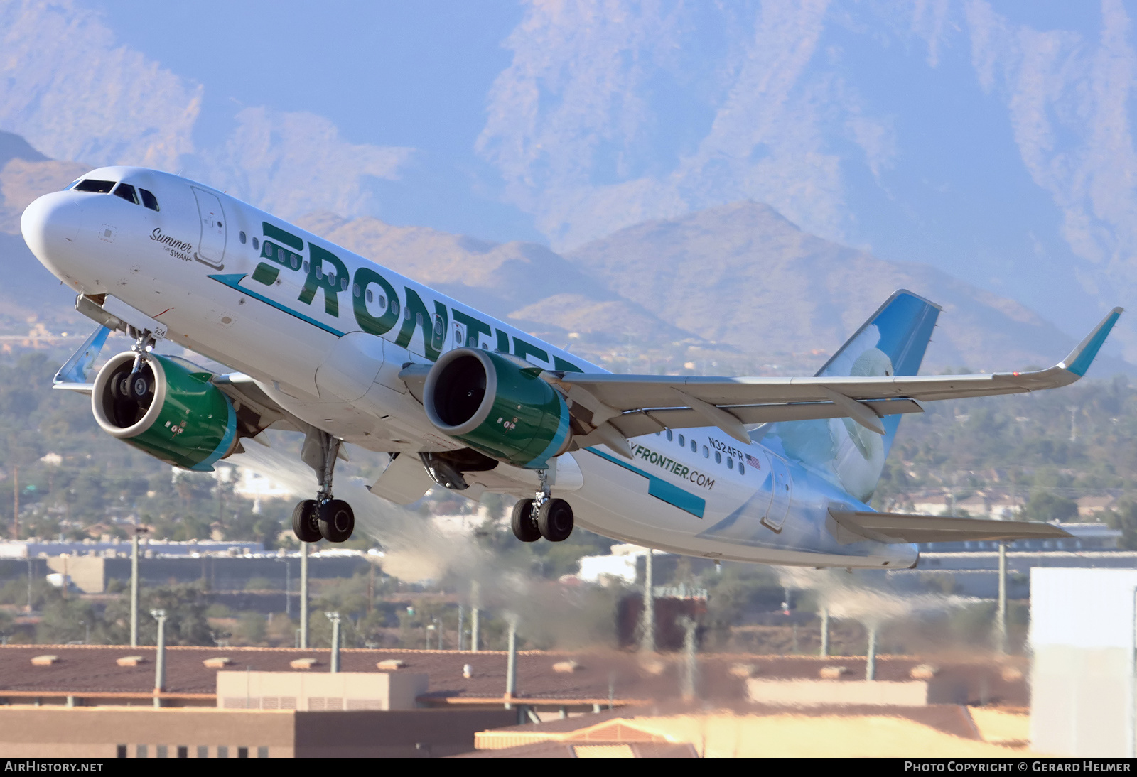 Aircraft Photo of N324FR | Airbus A320-251N | Frontier Airlines | AirHistory.net #417371