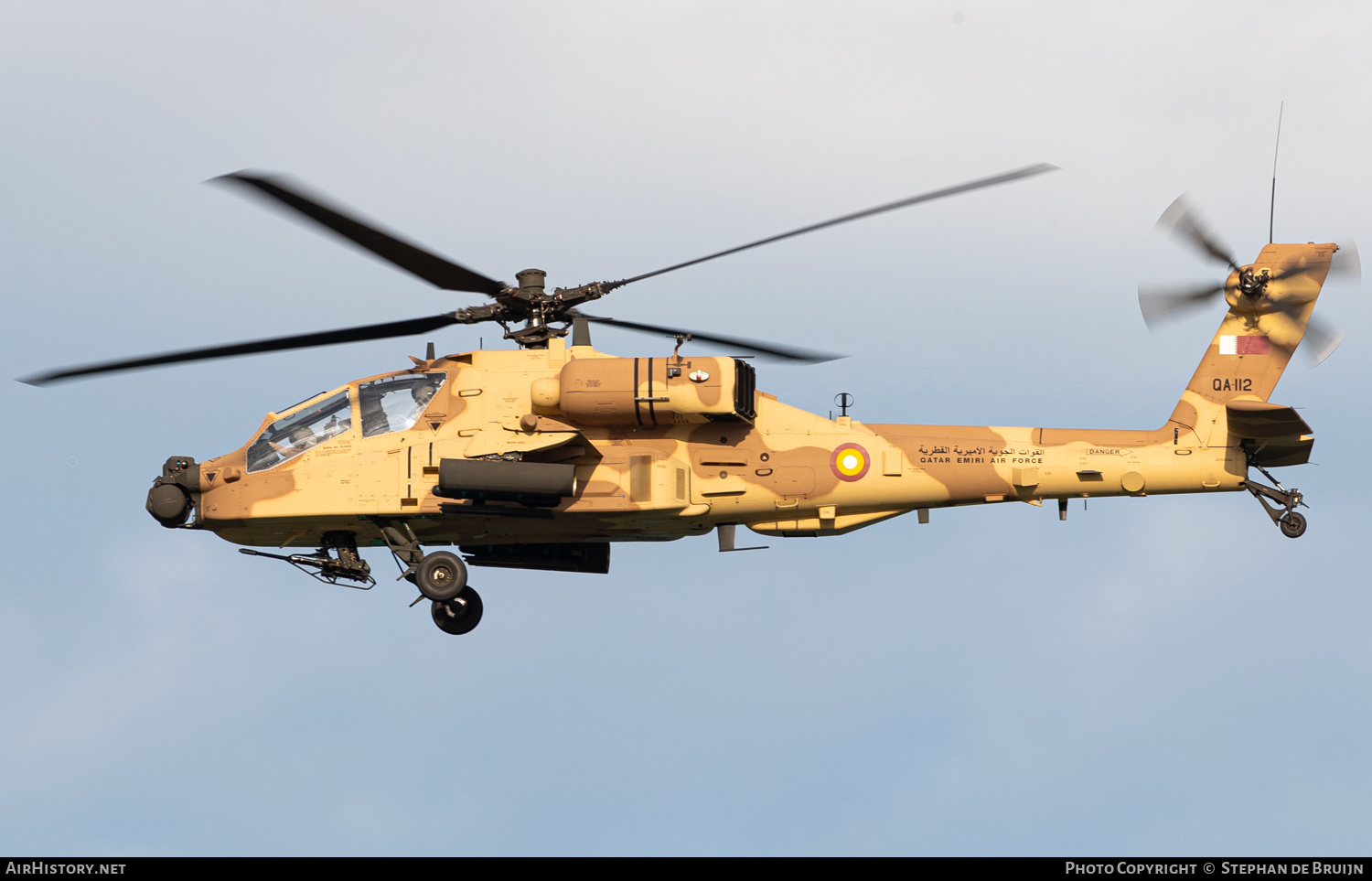 Aircraft Photo of QA112 | Boeing AH-64E Apache Guardian | Qatar - Air Force | AirHistory.net #417388