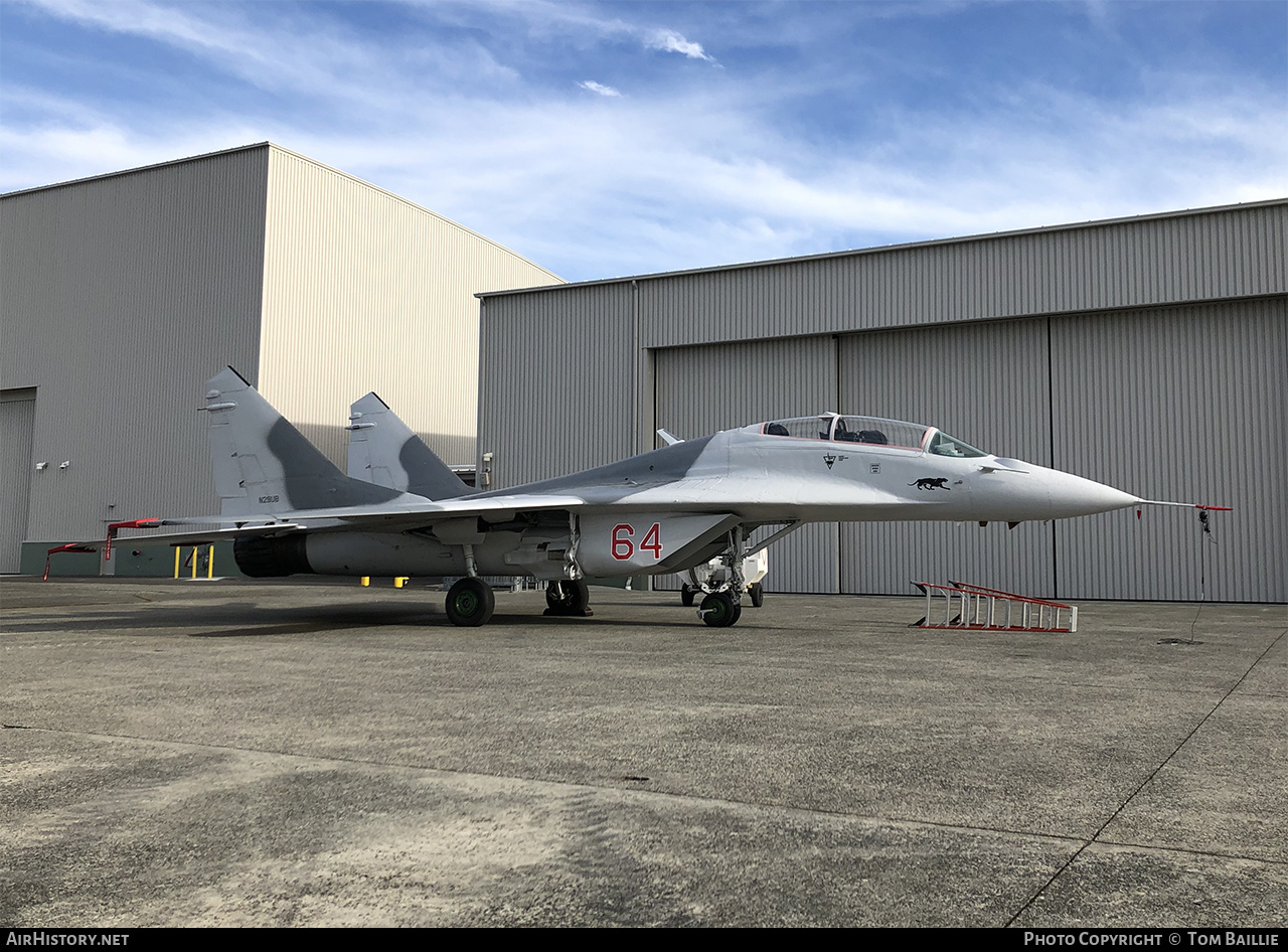 Aircraft Photo of N29UB | Mikoyan-Gurevich MiG-29UB (9-51) | AirHistory.net #417410
