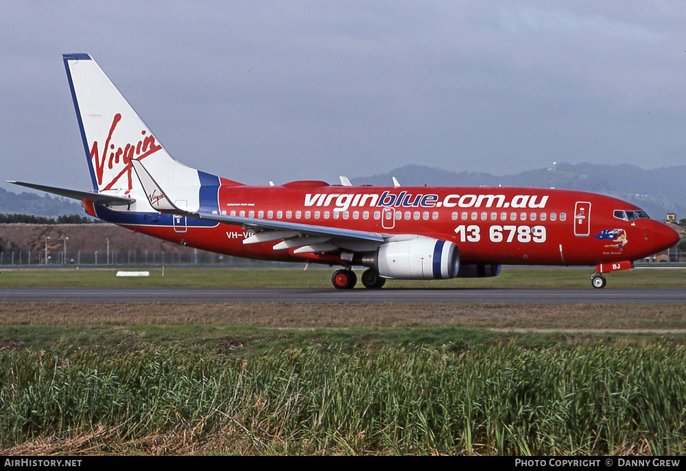 Aircraft Photo of VH-VBJ | Boeing 737-7Q8 | Virgin Blue Airlines | AirHistory.net #417414