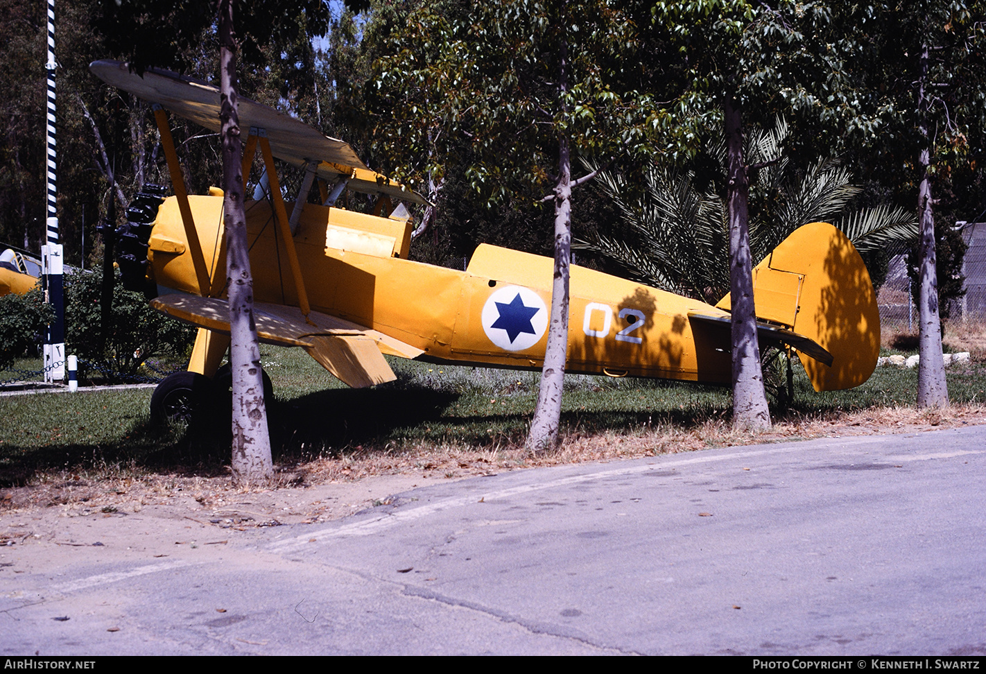 Aircraft Photo of 02 | Boeing B75N1 Stearman | Israel - Air Force | AirHistory.net #417422