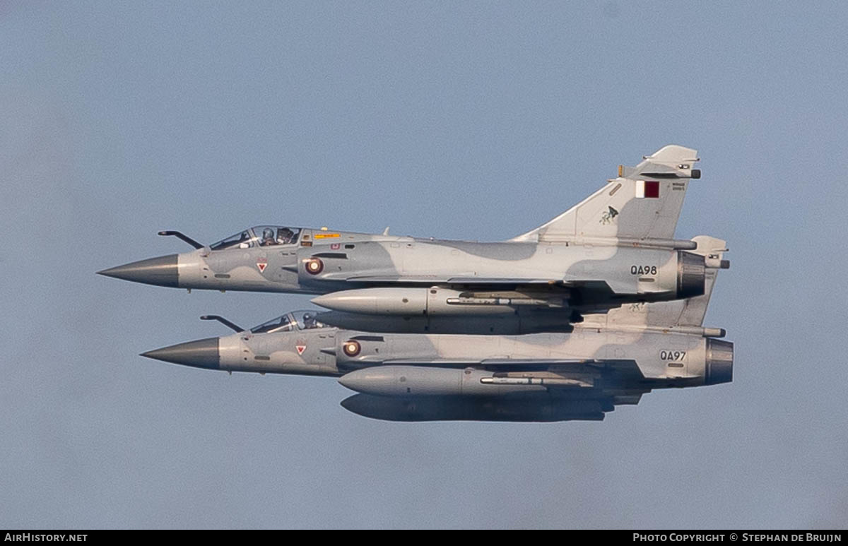 Aircraft Photo of QA98 | Dassault Mirage 2000-5EDA | Qatar - Air Force | AirHistory.net #417424