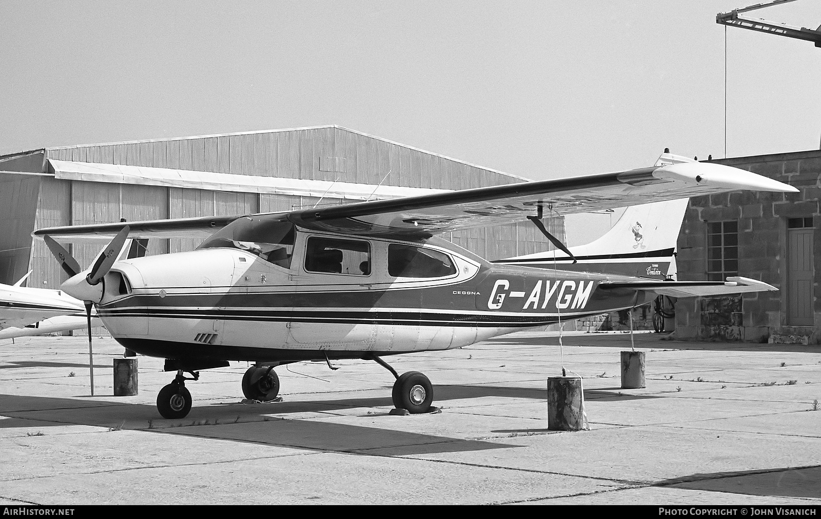 Aircraft Photo of G-AYGM | Cessna T210K Turbo Centurion | AirHistory.net #417435