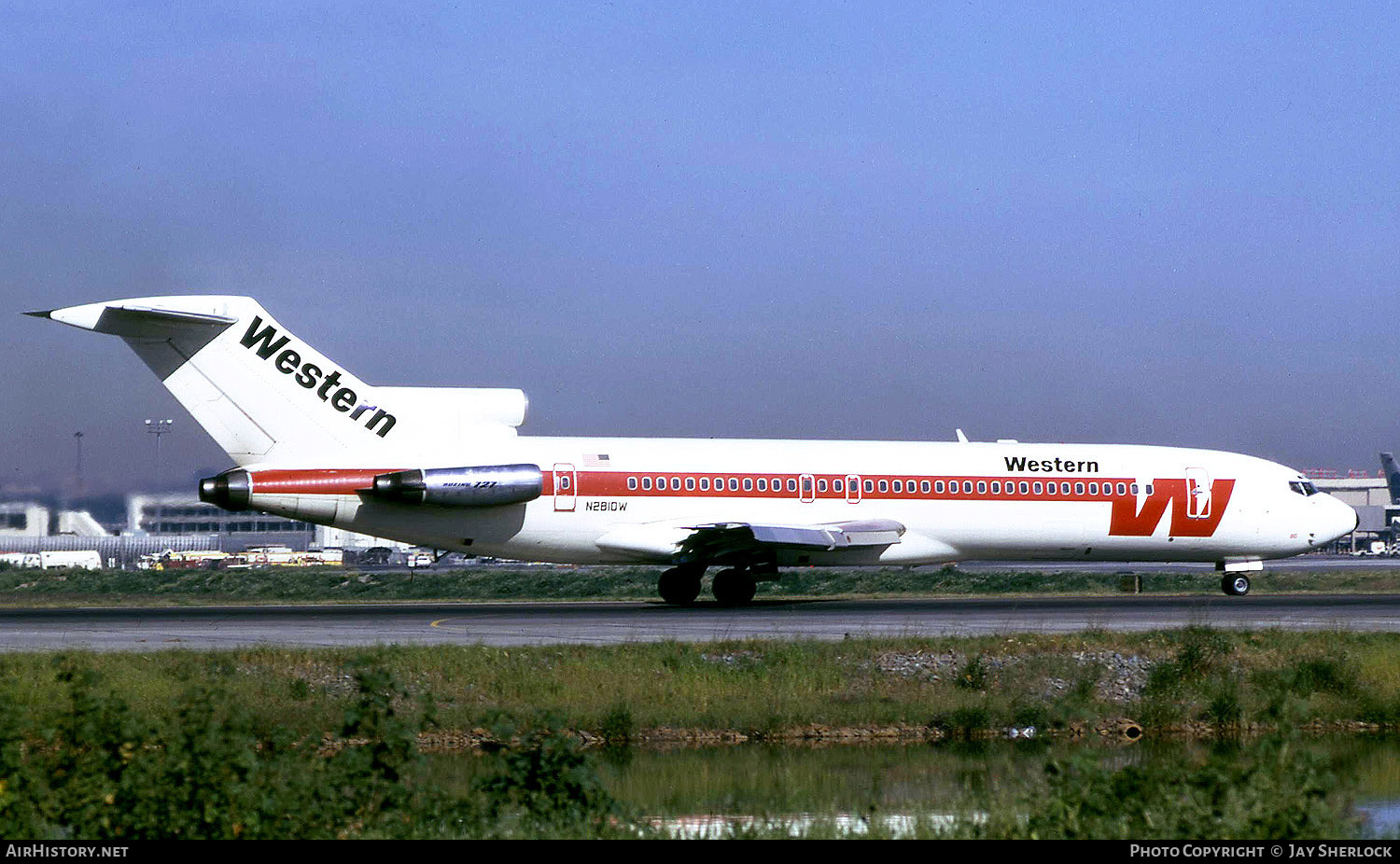 Aircraft Photo of N2810W | Boeing 727-247 | Western Airlines | AirHistory.net #417446