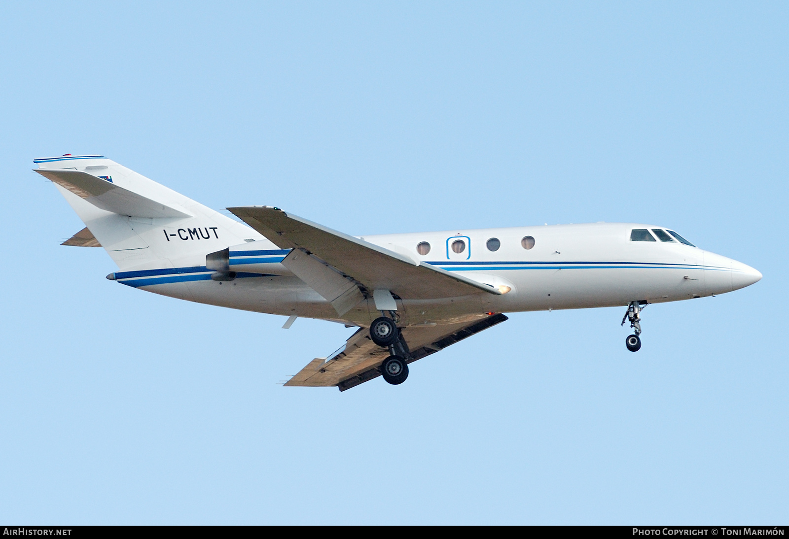 Aircraft Photo of I-CMUT | Dassault Falcon 20F | AirHistory.net #417469